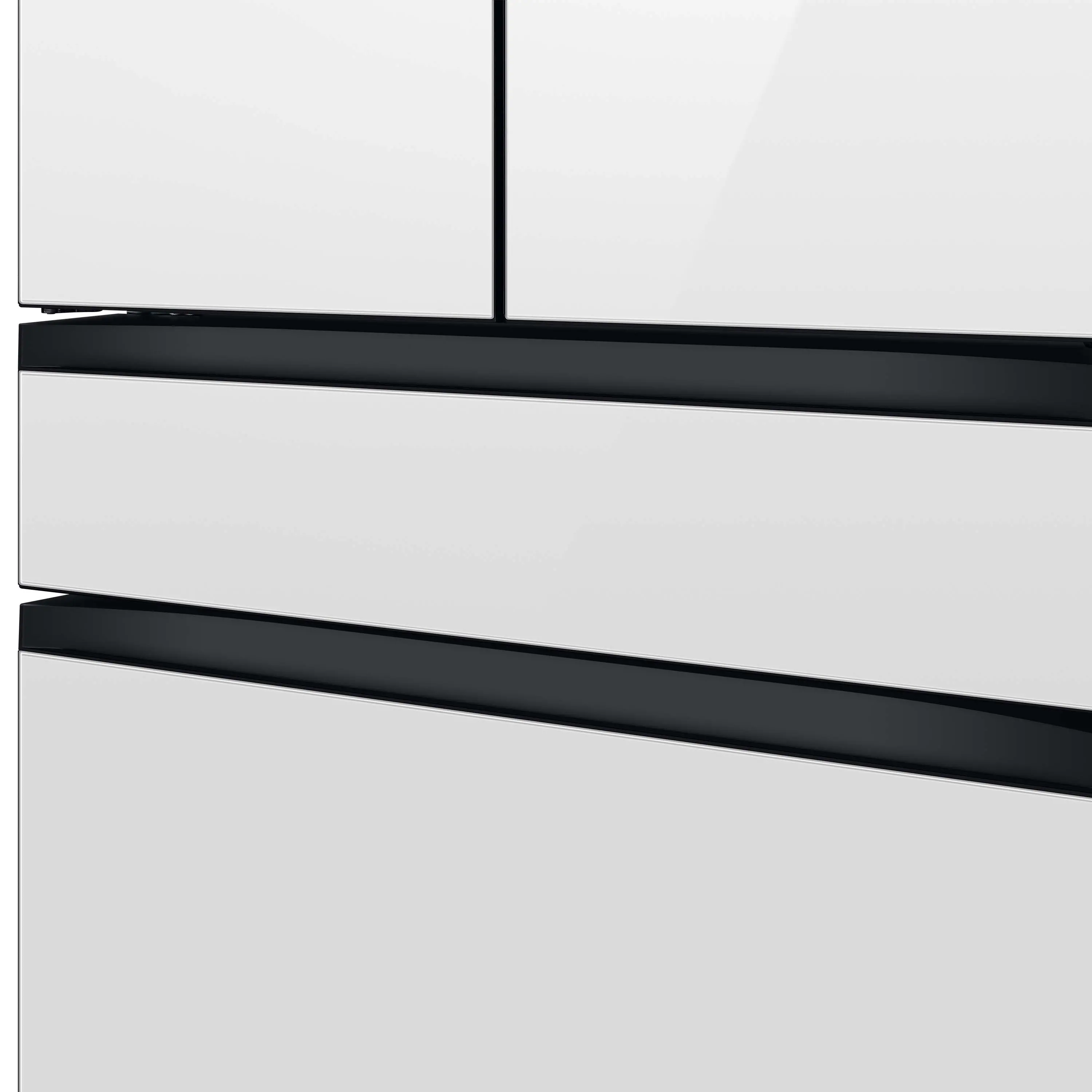 RF29BB860012 Samsung Bespoke AI 29 Cu Ft 4‑Door Flex™ Refrigerator – White Glass-9
