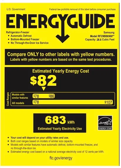 RF29BB89008M Samsung Bespoke 29 cu ft 4 Door Refrigerator - Charcoal Glass-14