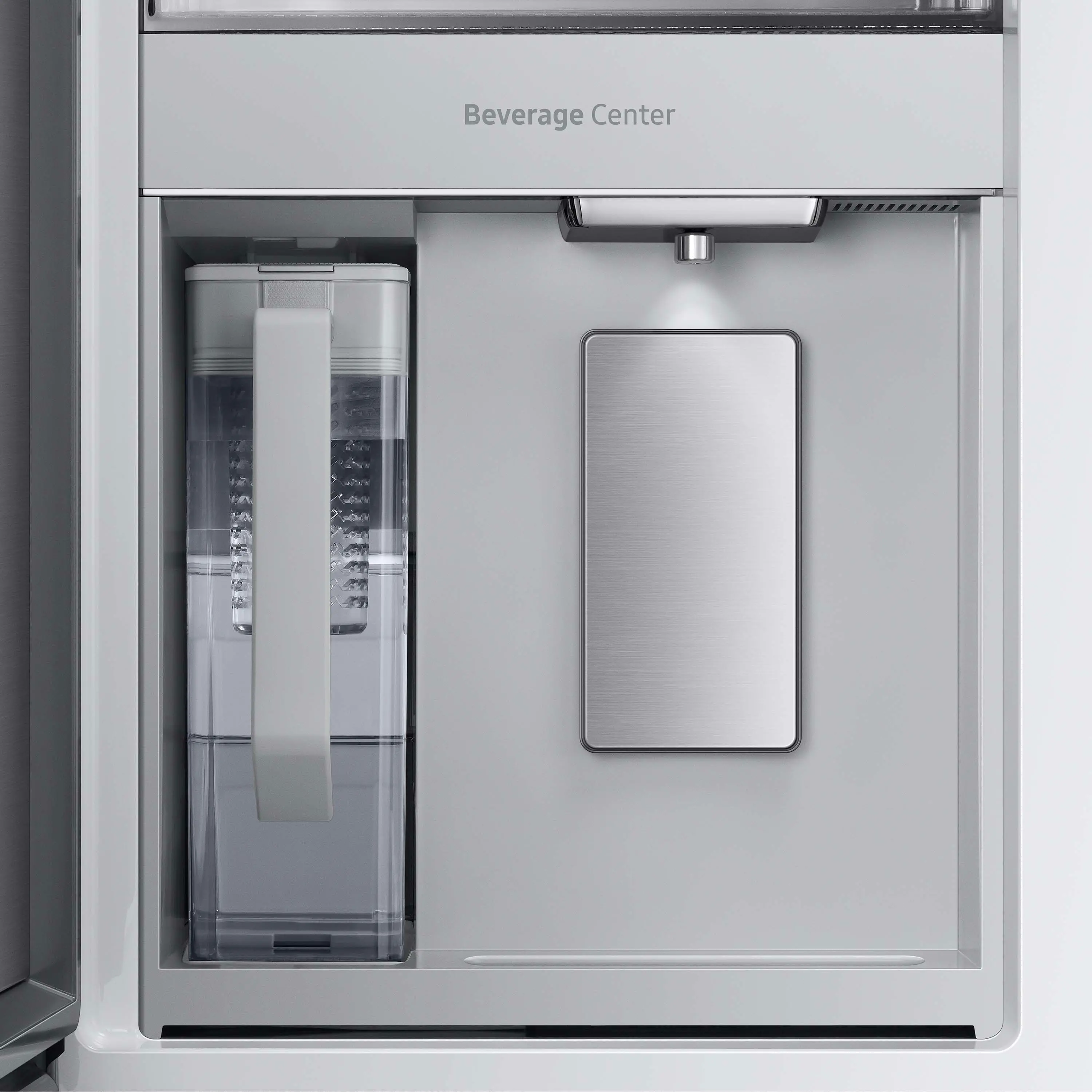 RF29BB89008M Samsung Bespoke 29 cu ft 4 Door Refrigerator - Charcoal Glass-3