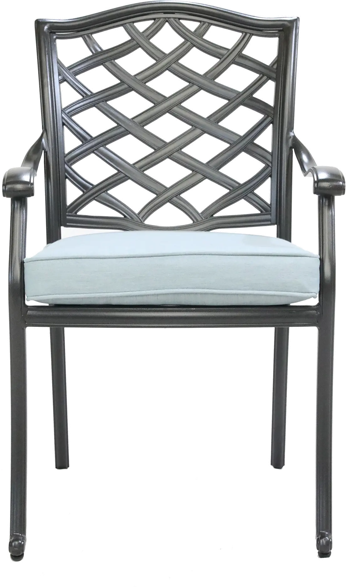 Halston Blue Dining Arm Chair-1