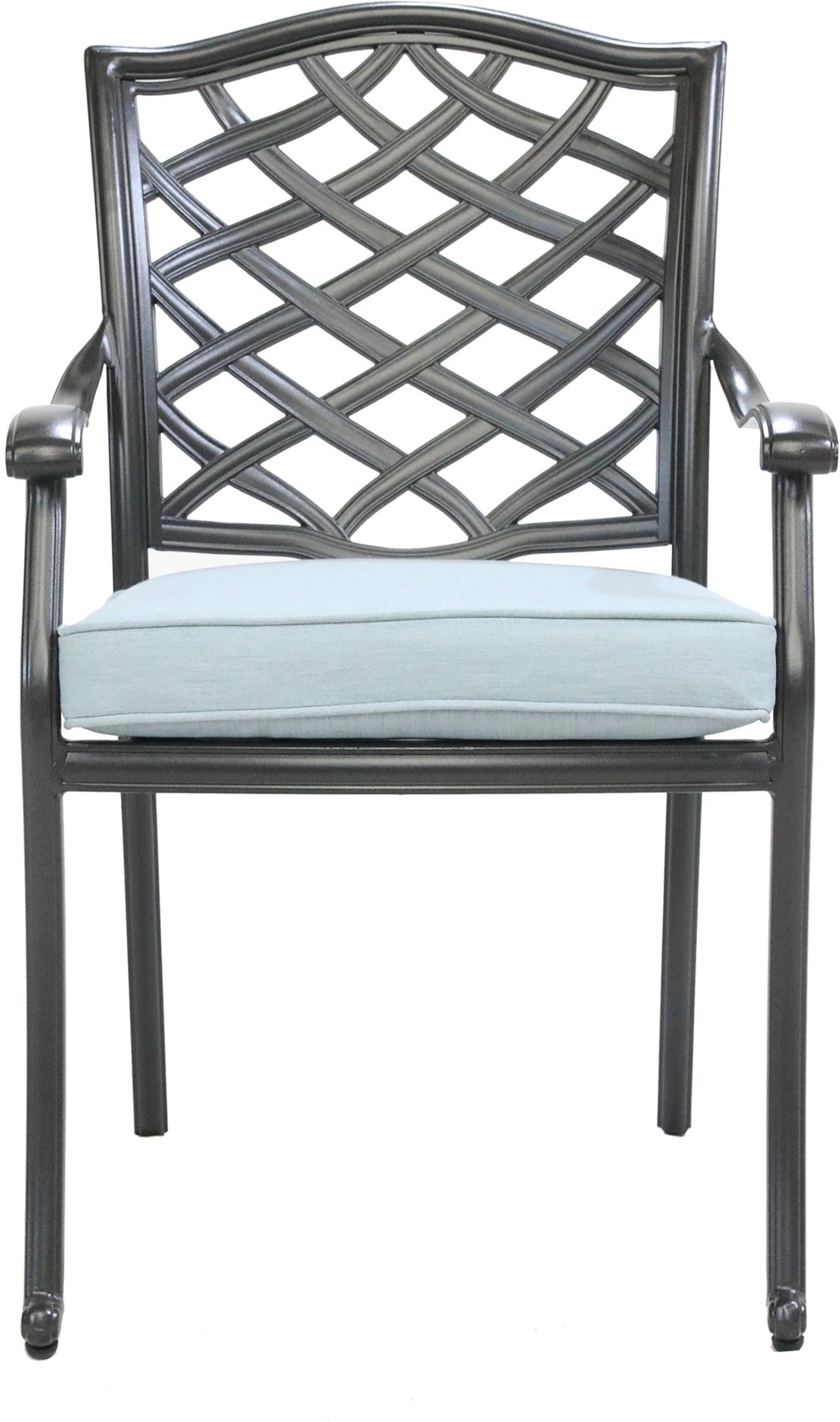 Halston Blue Dining Arm Chair