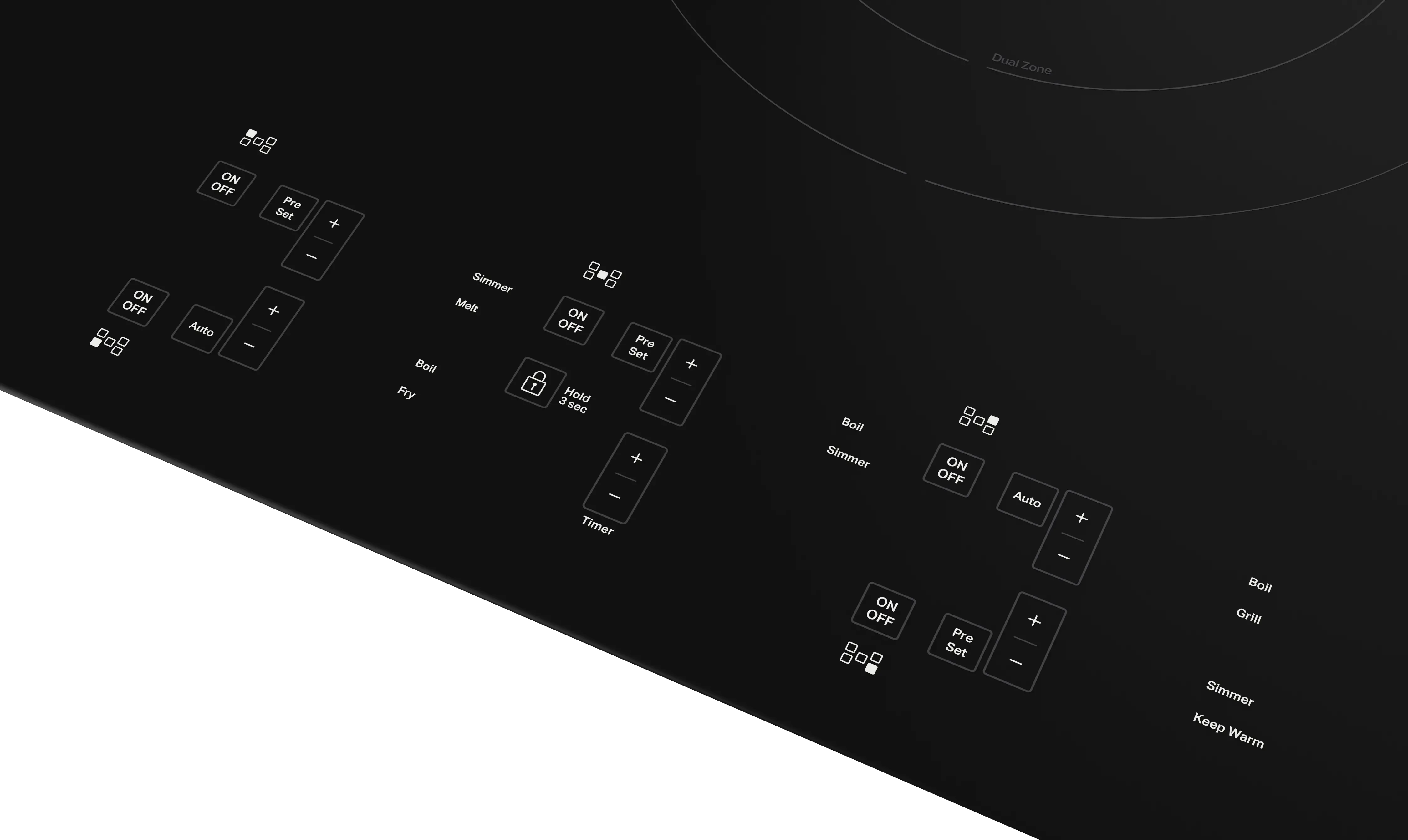 KCIG556JBL KitchenAid 36 Inch Induction Cooktop - Black-2