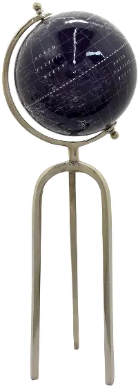26  Globe With Silver Stand