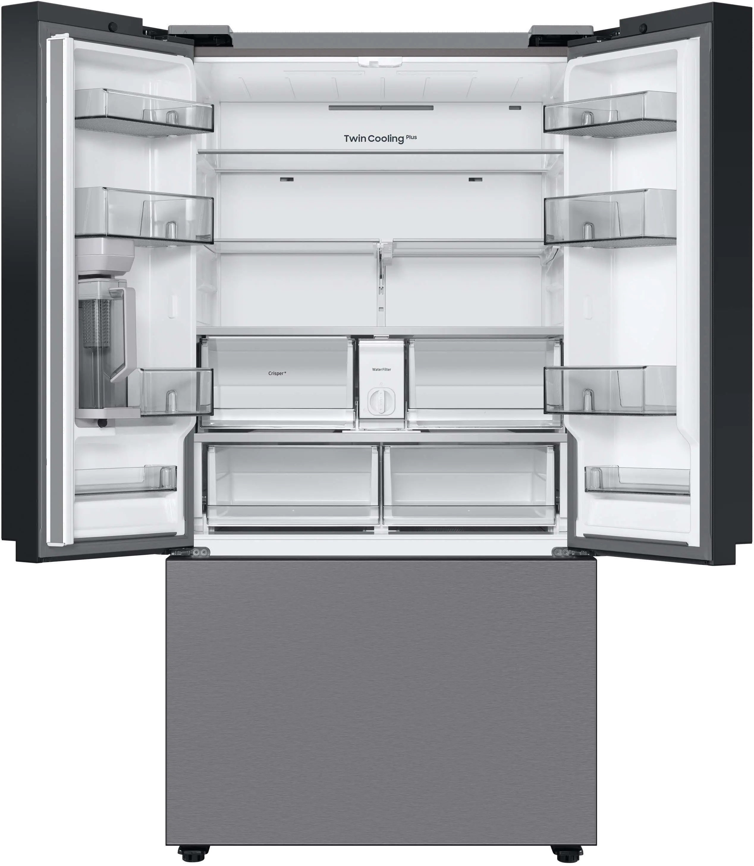 RF30BB6200QL Samsung Bespoke 30 cu ft French Door Refrigerator - Stainless Steel-1