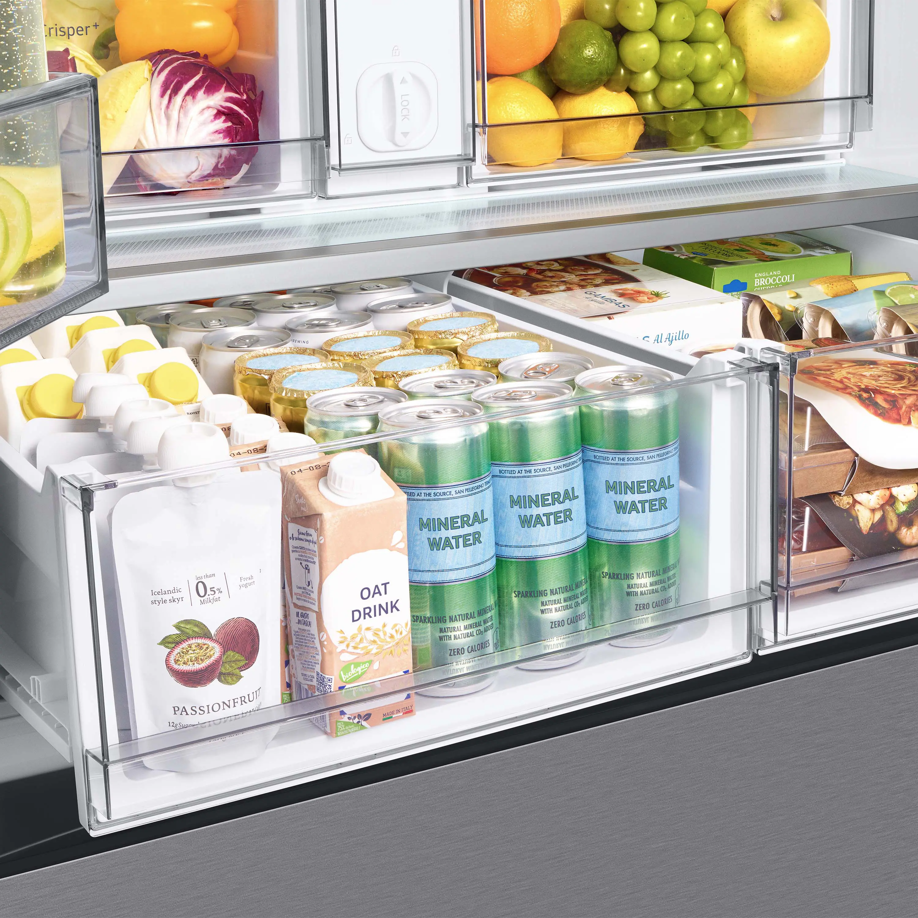 RF30BB6200QL Samsung Bespoke 30 cu ft French Door Refrigerator - Stainless Steel-7