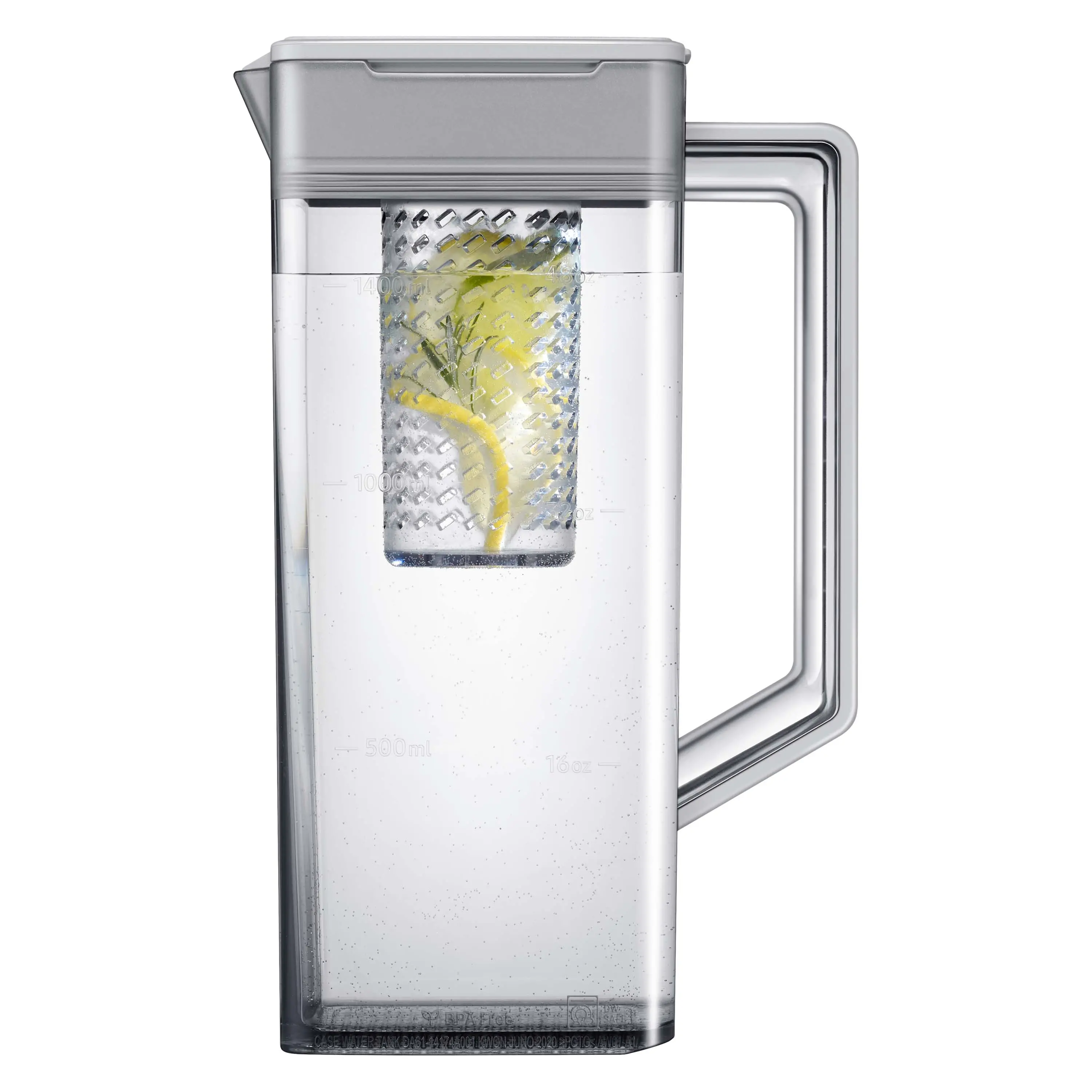 RF30BB620012 Samsung Bespoke 30 Cu Ft French Door Refrigerator - White Glass-5