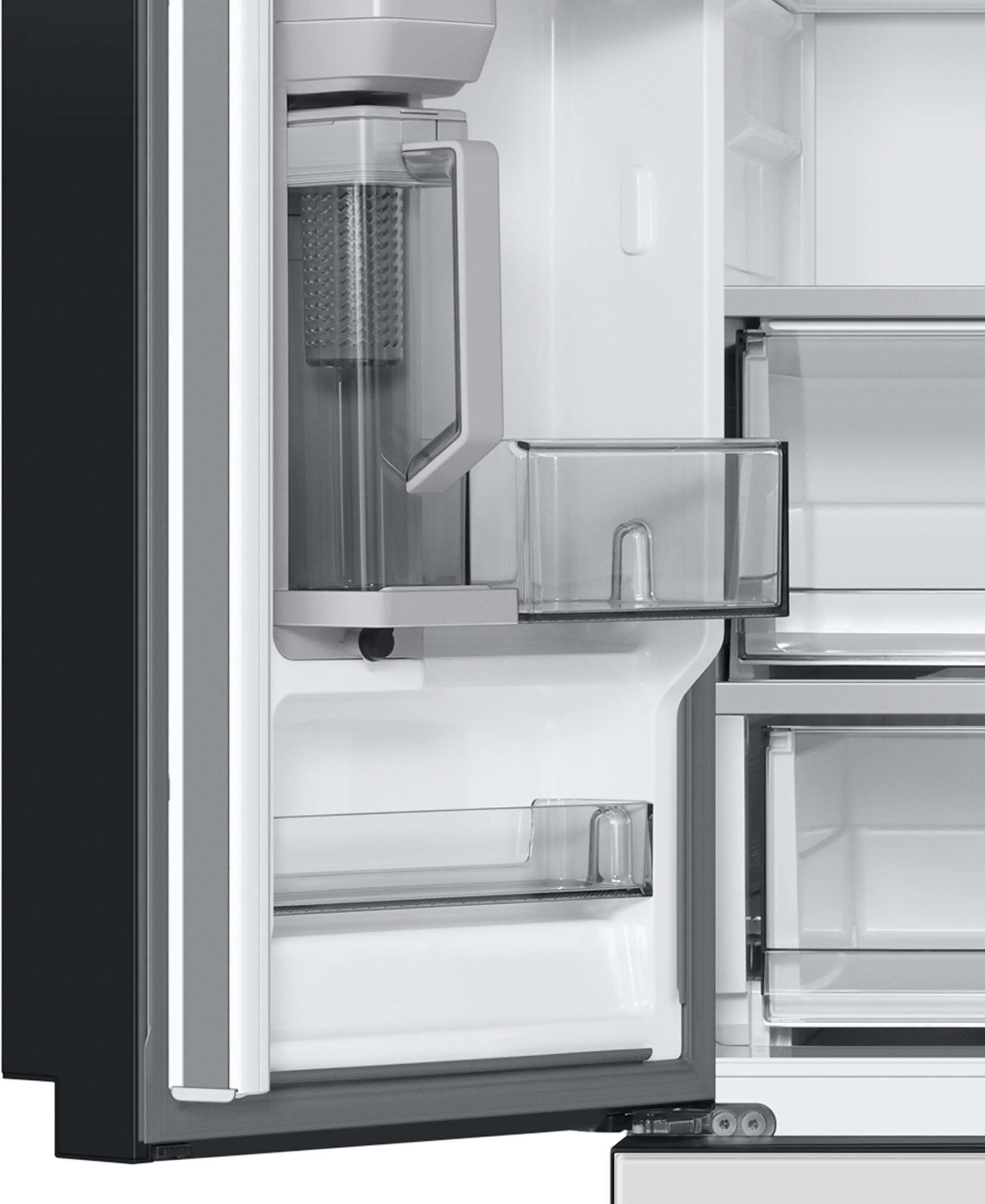 RF30BB620012 Samsung Bespoke 30 cu ft French Door Refrigerator - White Glass-3