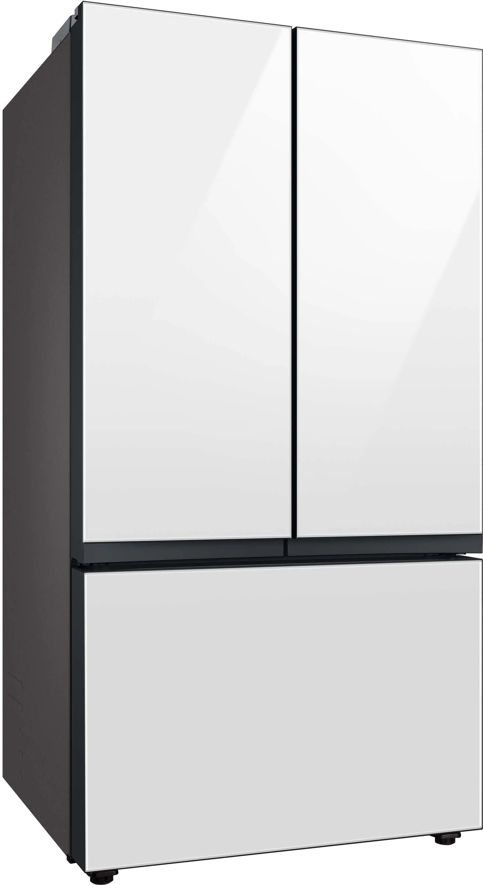RF30BB620012 Samsung Bespoke 30 cu ft French Door Refrigerator - White Glass-5