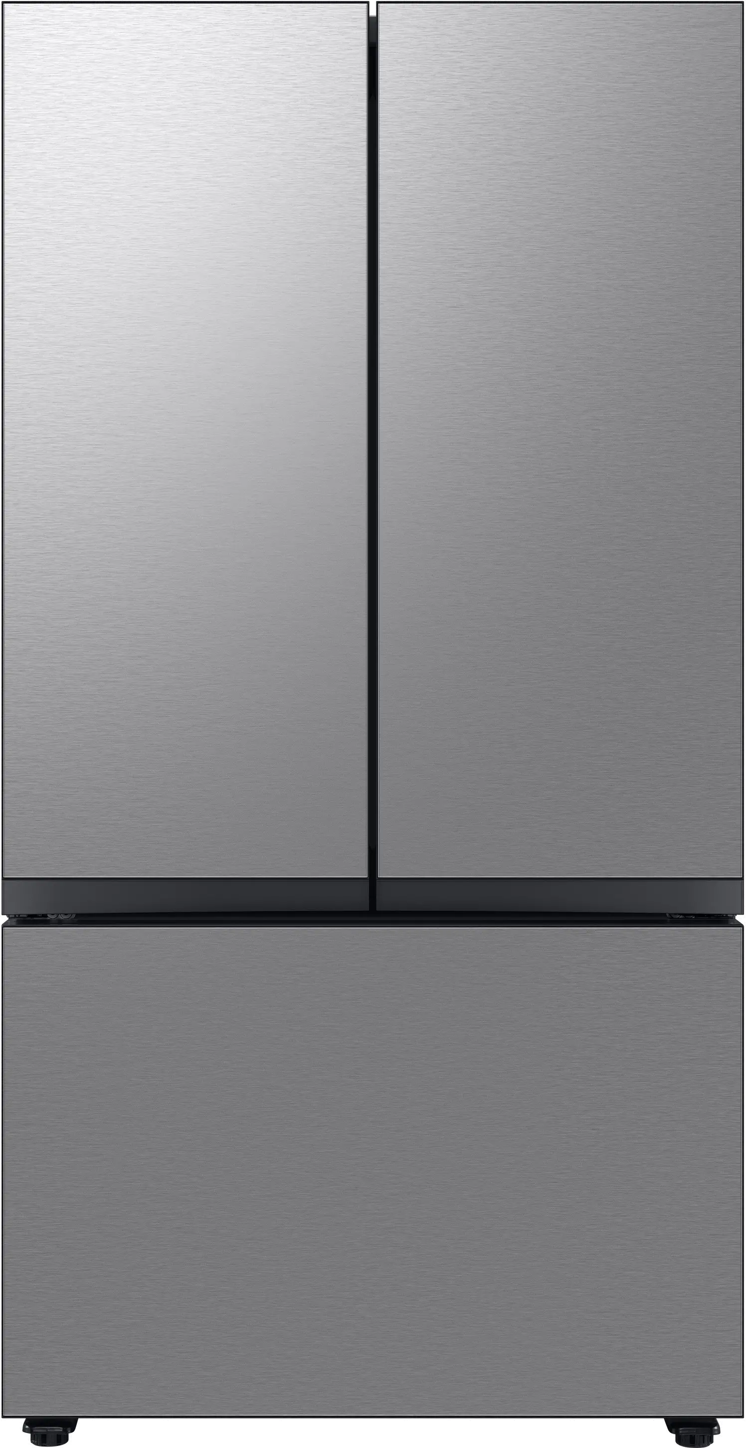 RF24BB6200QL Samsung Bespoke 24 cu ft French Door Refrigerator - Counter Depth Stainless Steel-2