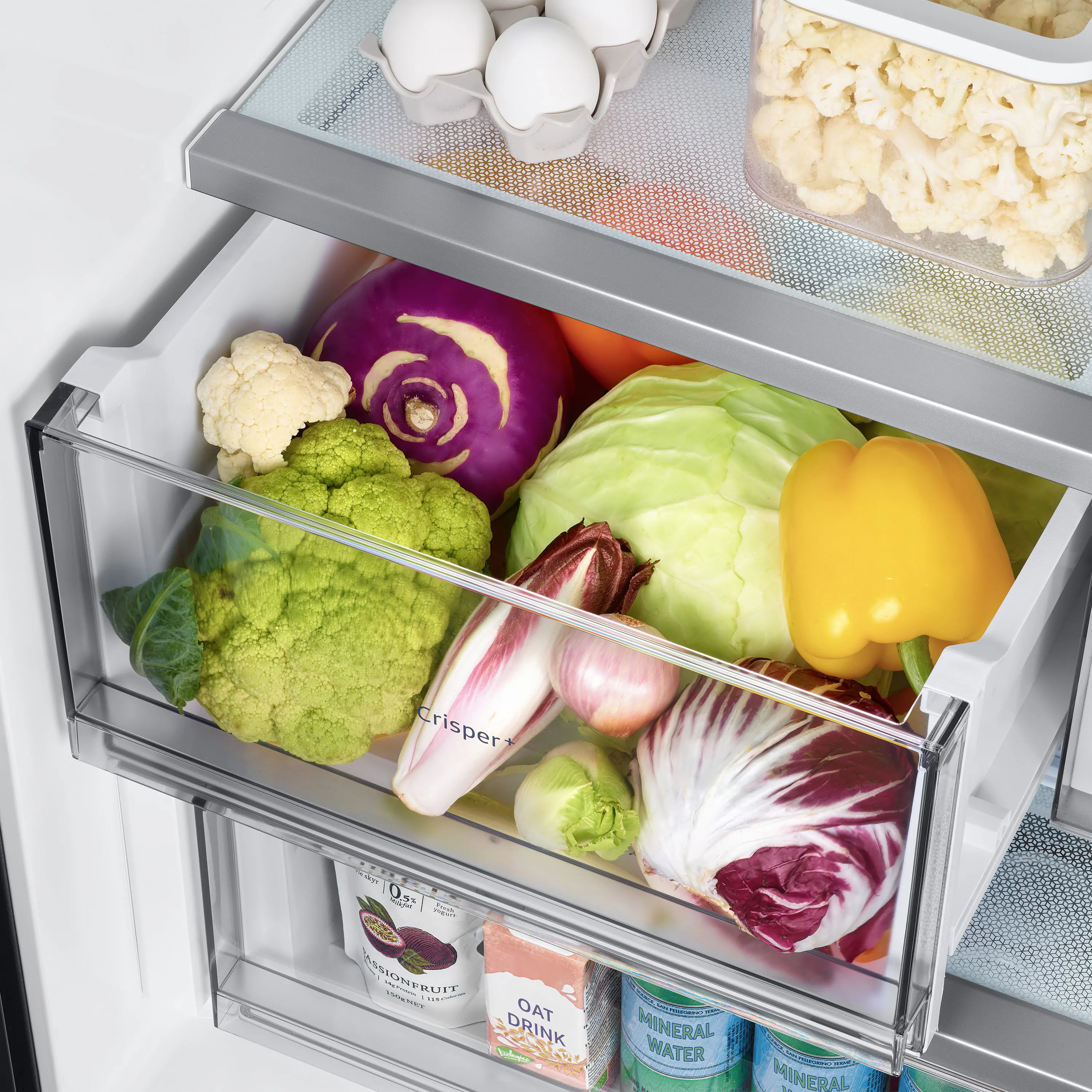 RF24BB6200QL Samsung Bespoke 24 cu ft French Door Refrigerator - Counter Depth Stainless Steel-9
