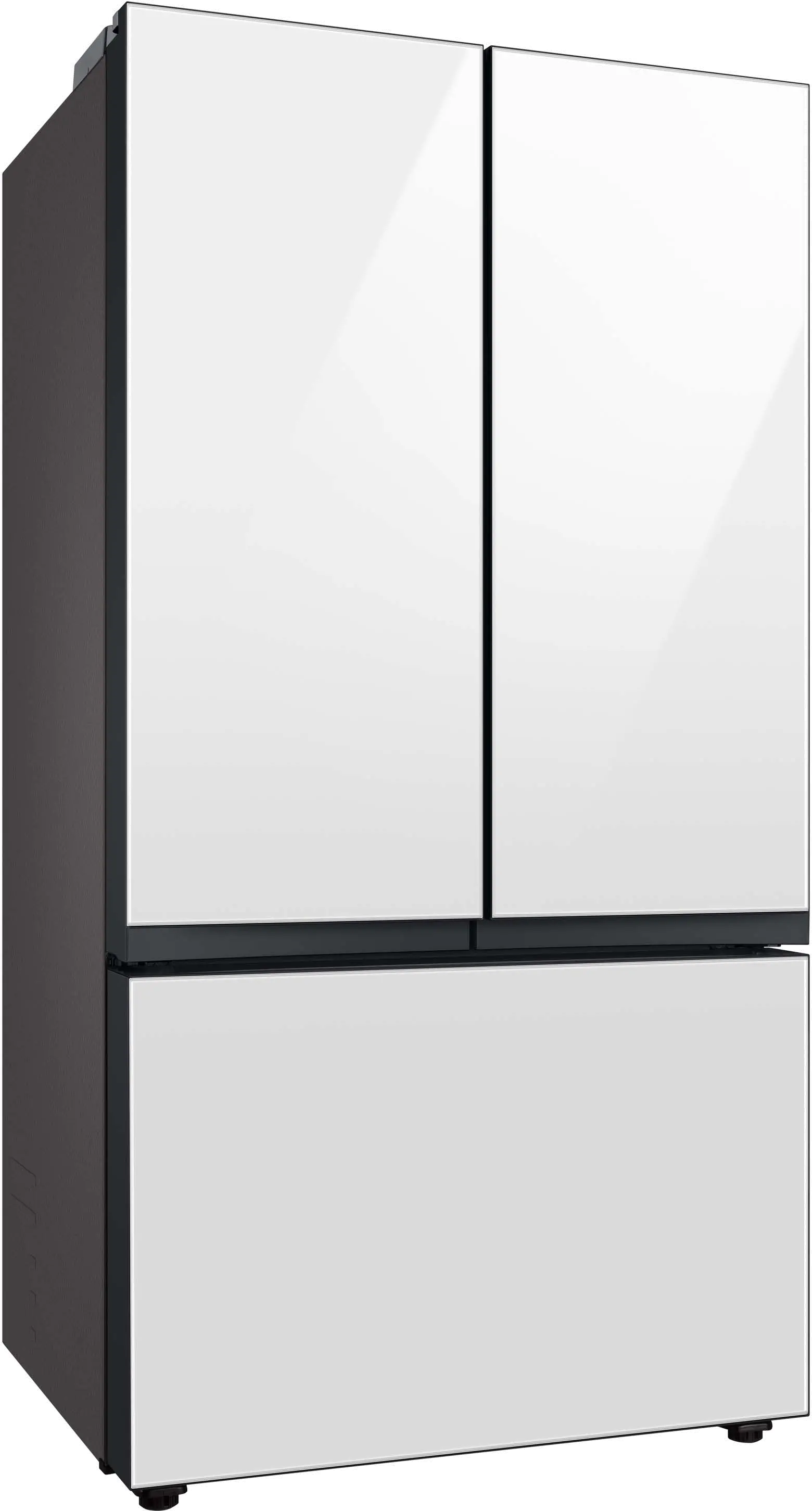 RF24BB620012 Samsung Bespoke 23 cu ft French Door Refrigerator - Counter Depth White Glass-5