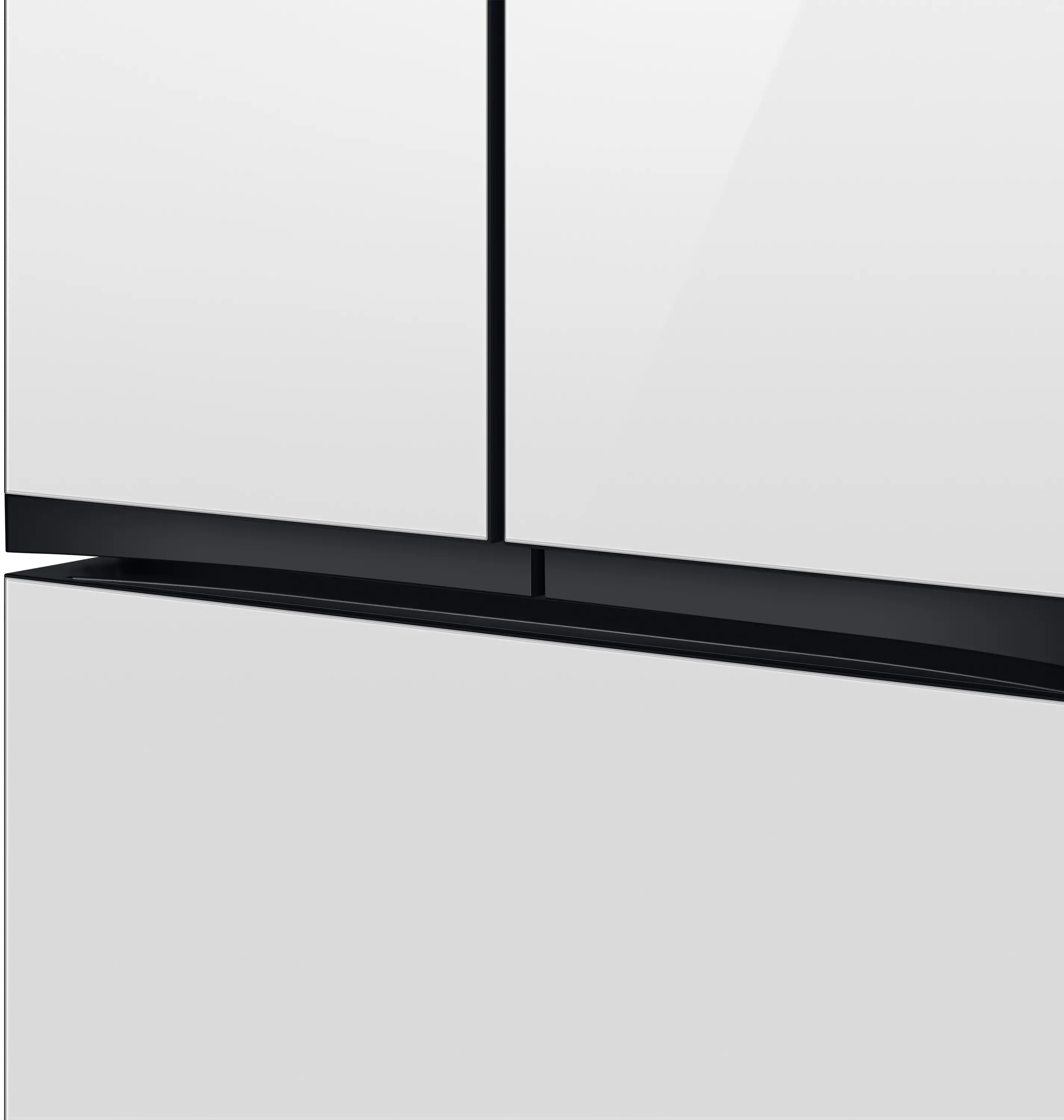 RF24BB620012 Samsung Bespoke 23 cu ft French Door Refrigerator - Counter Depth White Glass-6