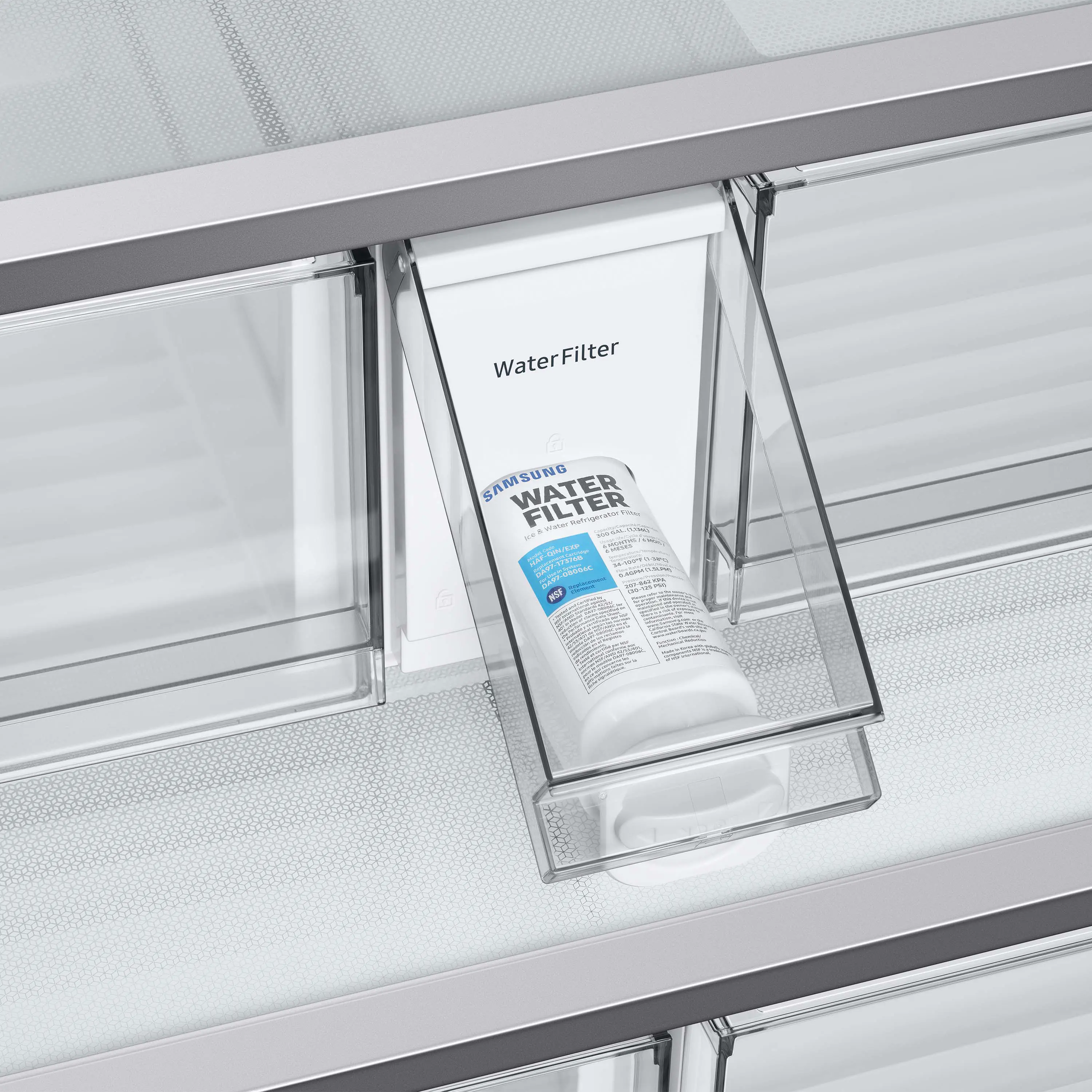 RF30BB660012 Samsung Bespoke 30 cu ft French Door Refrigerator - White Glass-13