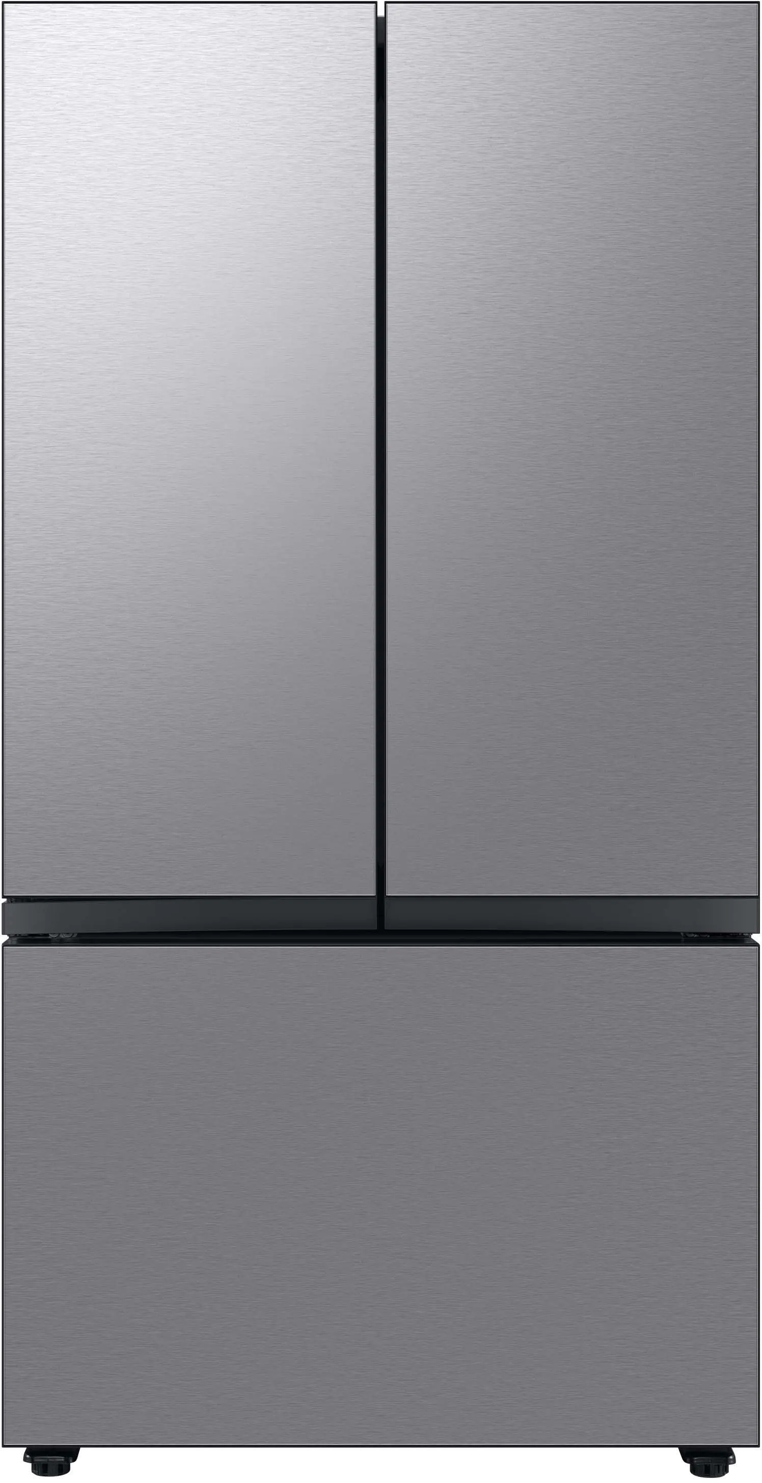 RF24BB6600QL Samsung Bespoke 24 cu ft French Door Refrigerator - Counter Depth Stainless Steel-2