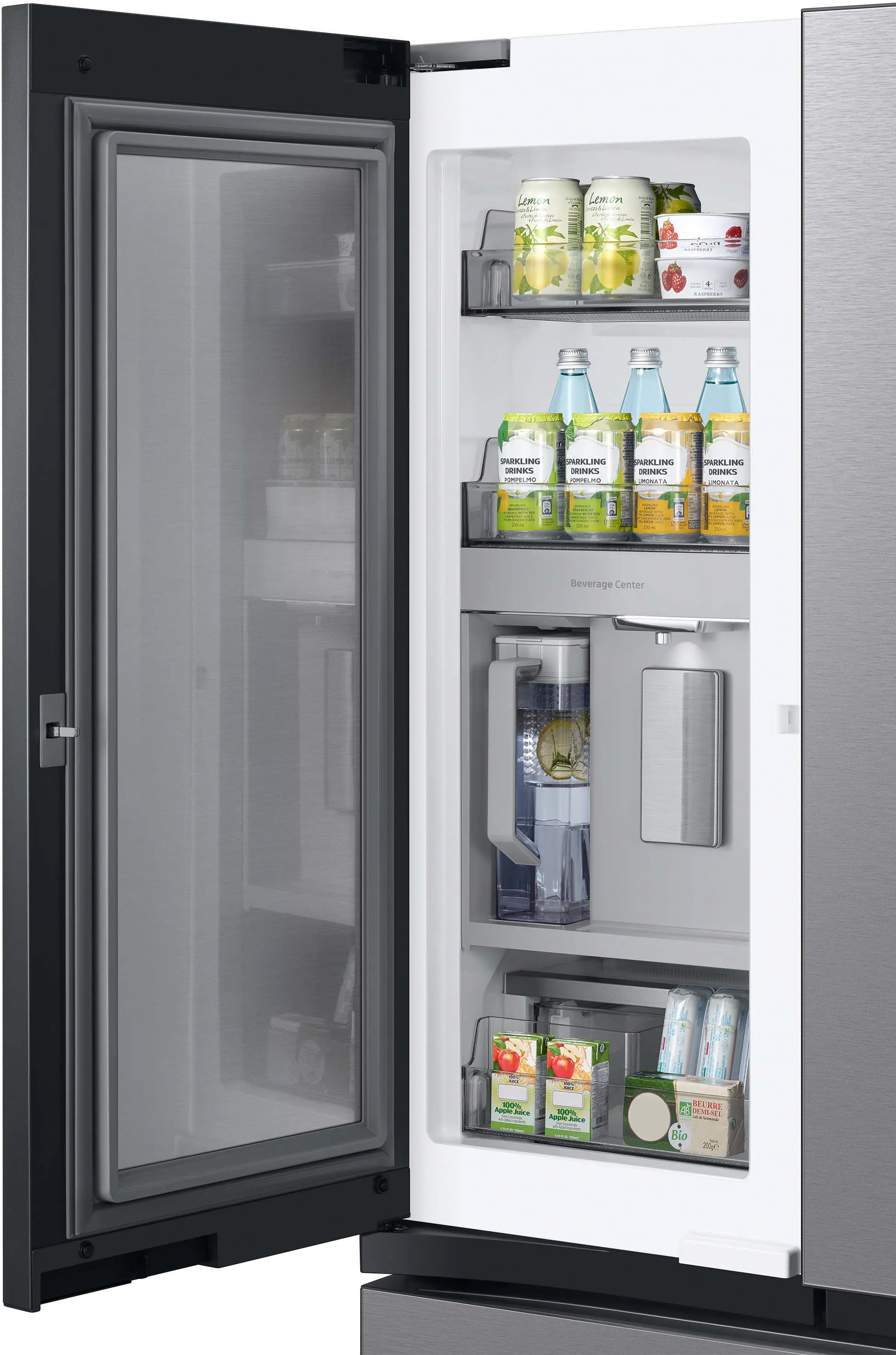 RF24BB6600QL Samsung Bespoke 24 cu ft French Door Refrigerator - Counter Depth Stainless Steel-7