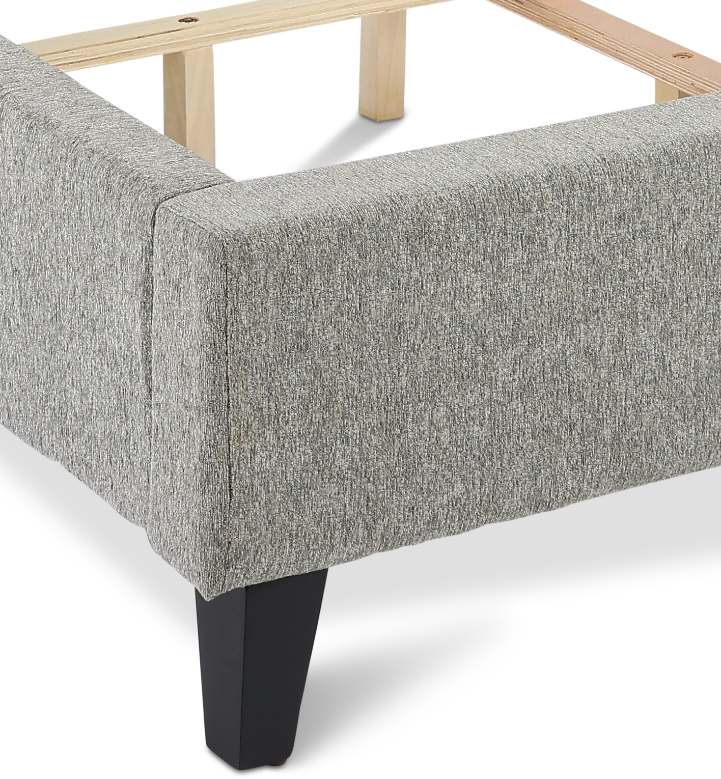 Avery Gray King Upholstered Bed-7