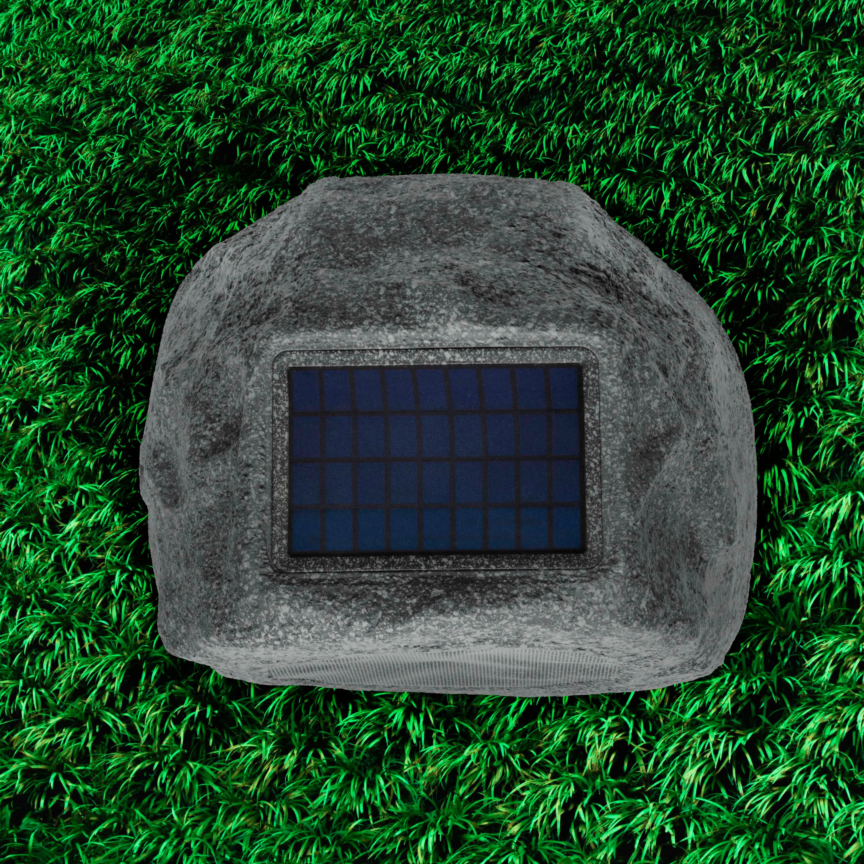 ION-ISP75C/SOLAR-RK Solar Sounds Solar Rechargeable Outdoor Bluetooth Speaker with Multi-Sync - Gray-2