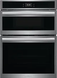 GCWM3067AF Frigidaire Gallery 7 cu ft Combination Wall Oven - Stainless Steel 30 Inch
