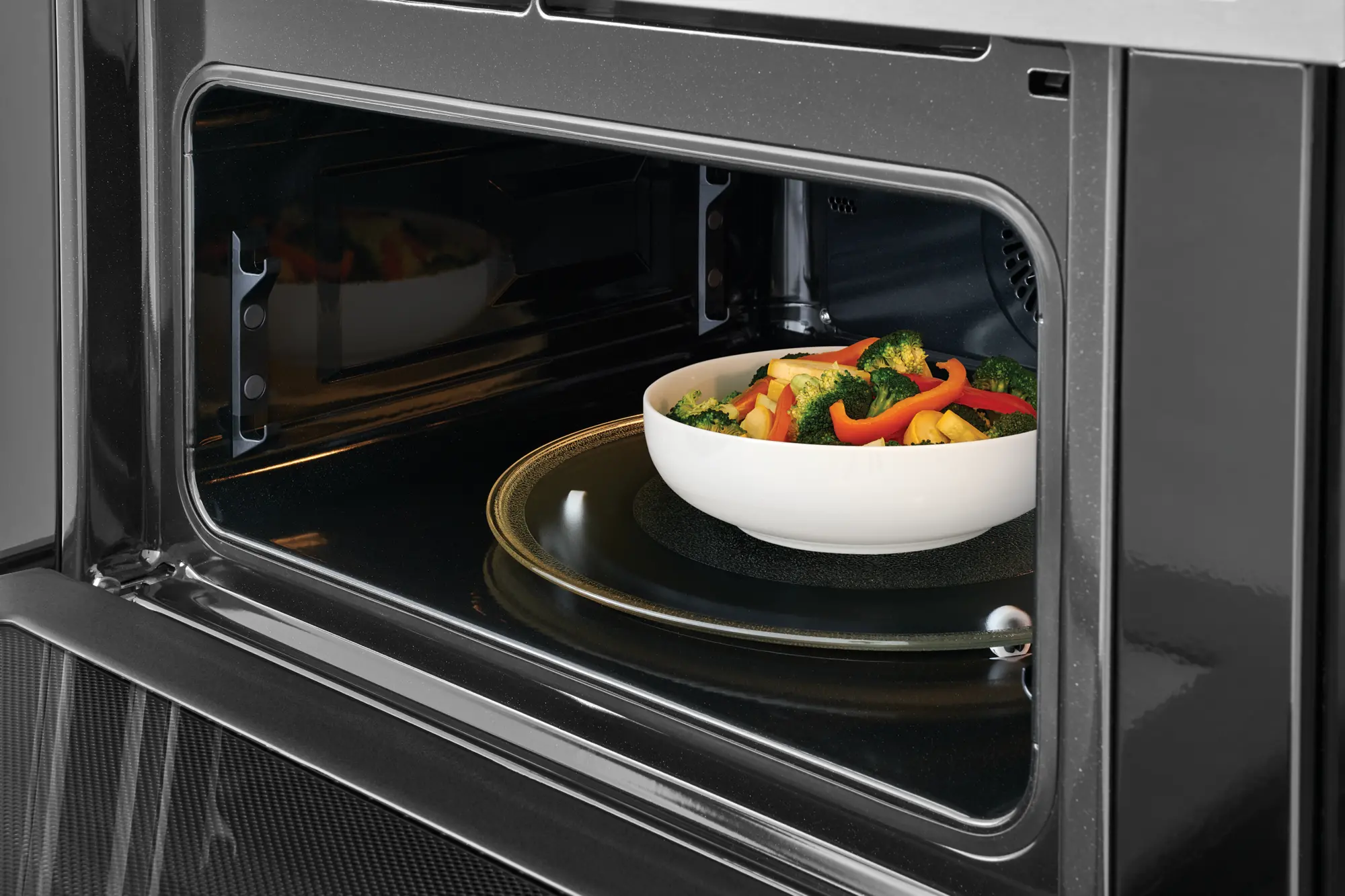 GCWM2767AF Frigidaire Gallery 5.5 cu ft Combination Wall Oven - Stainless Steel 27 Inch-5