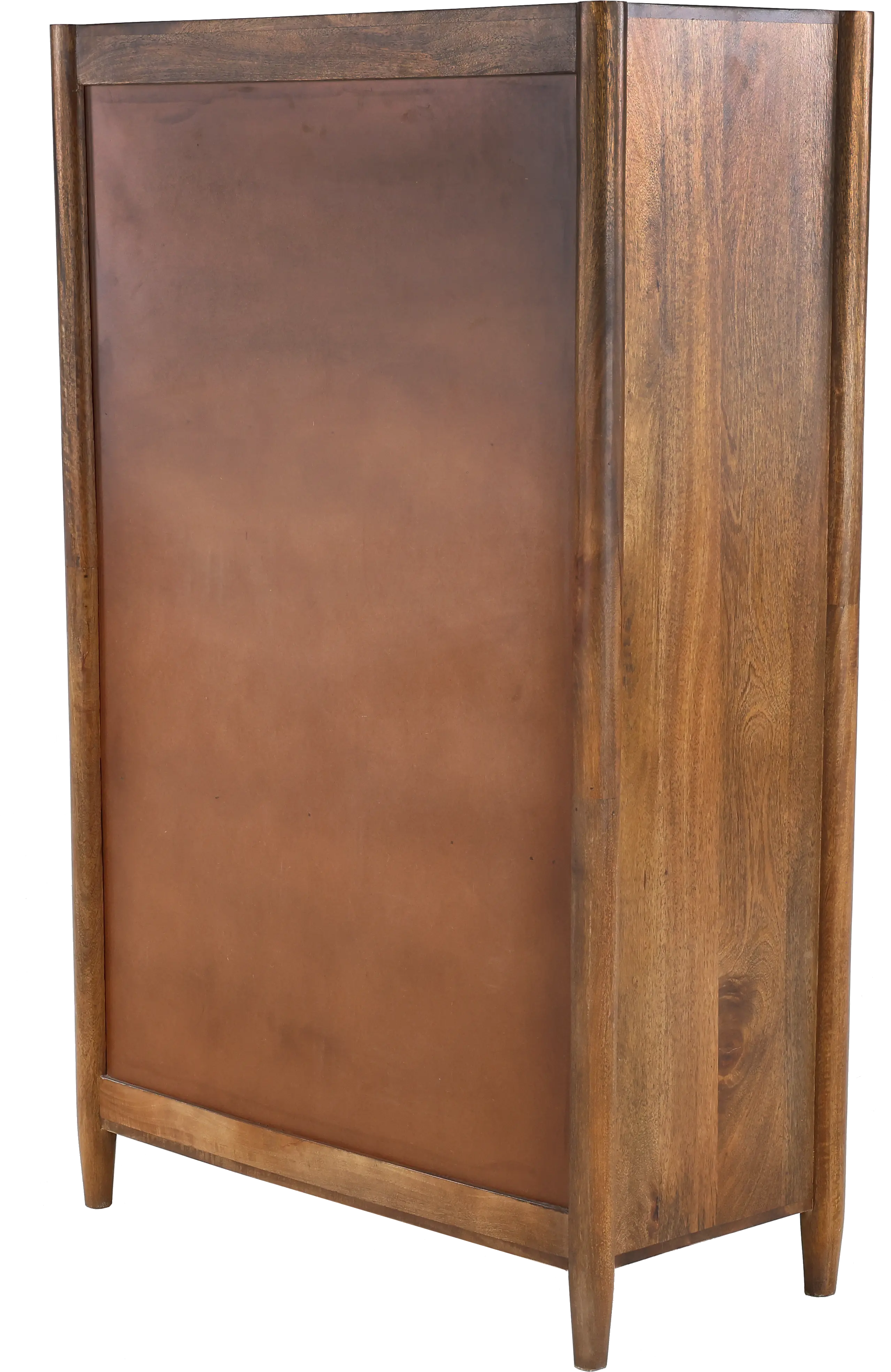 Taffyta Off-White and Brown Tall Cabinet-6