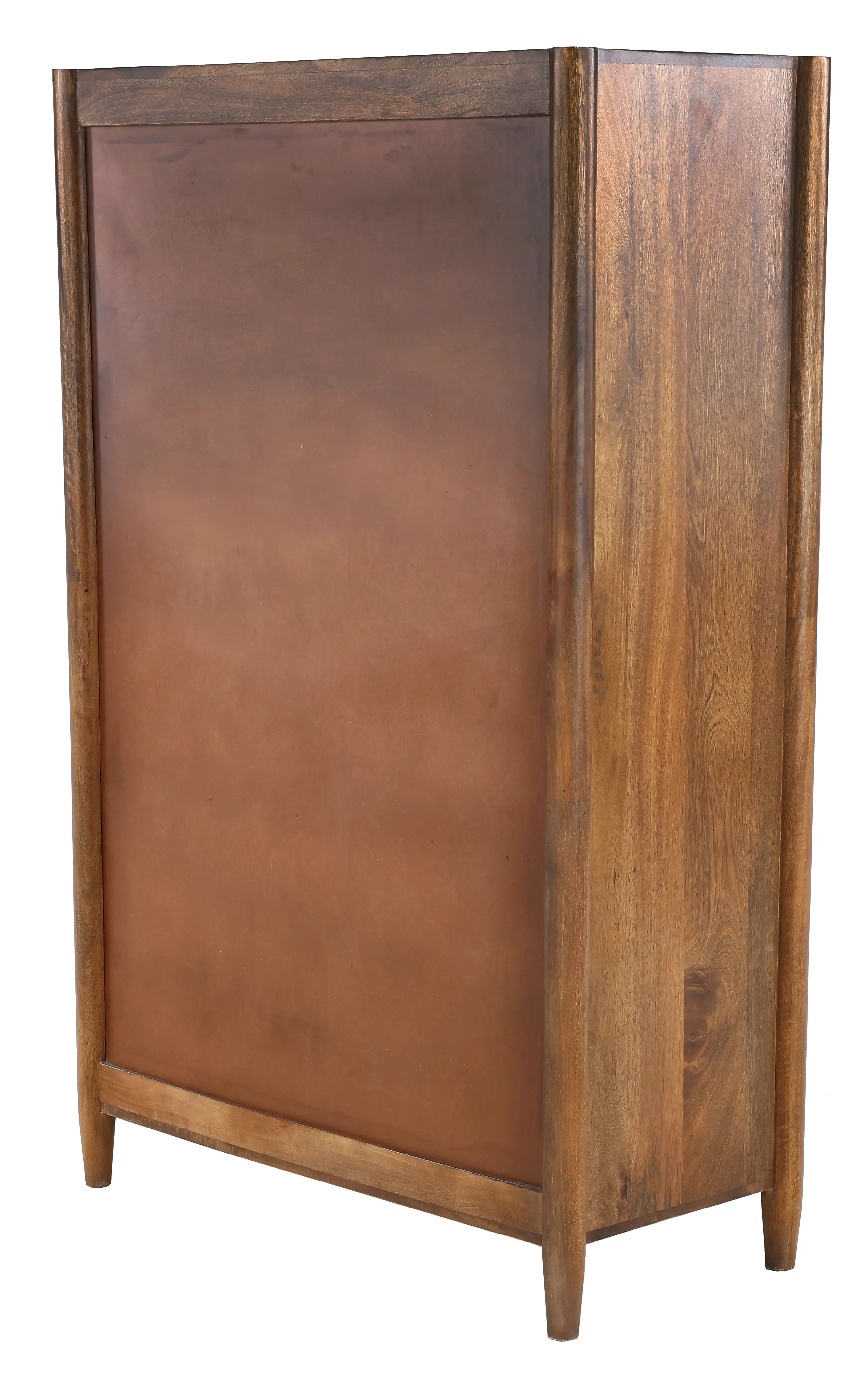 Taffyta Off-White and Brown Tall Cabinet-6