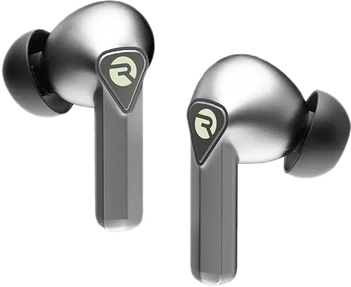 Raycon - The Gaming Bluetooth True Wireless In-Ear Headphones - Silver-1