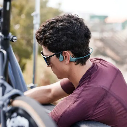 S810-ST-BL-US Shokz OpenRun Pro Premium Bone Conduction Open-Ear Sport Headphones - Blue-4