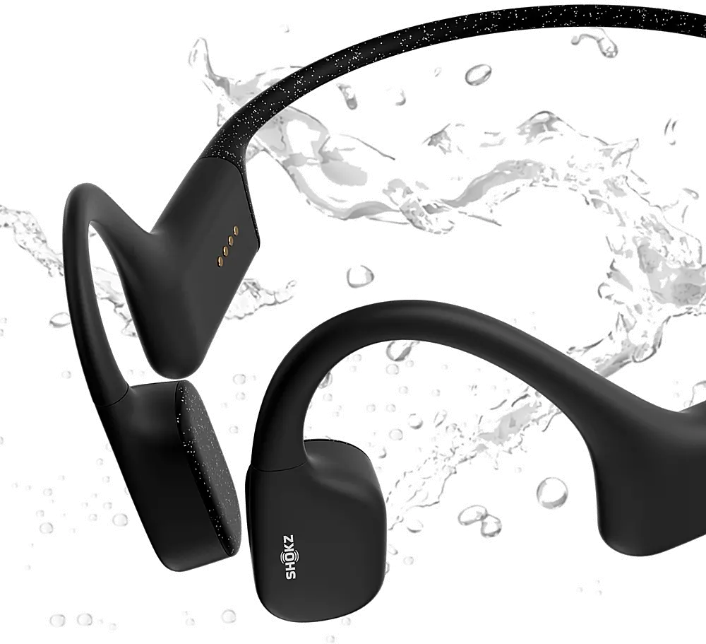 S700-ST-BK-US Shokz OpenSwim Wireless Bone Conduction Open-Ear MP3 Headphones - Black-3