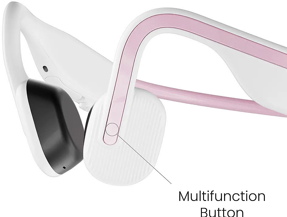 S661-ST-PK-US Shokz OpenMove Bone Conduction Open Ear Lifestyle/Sport Headphones - Pink-2