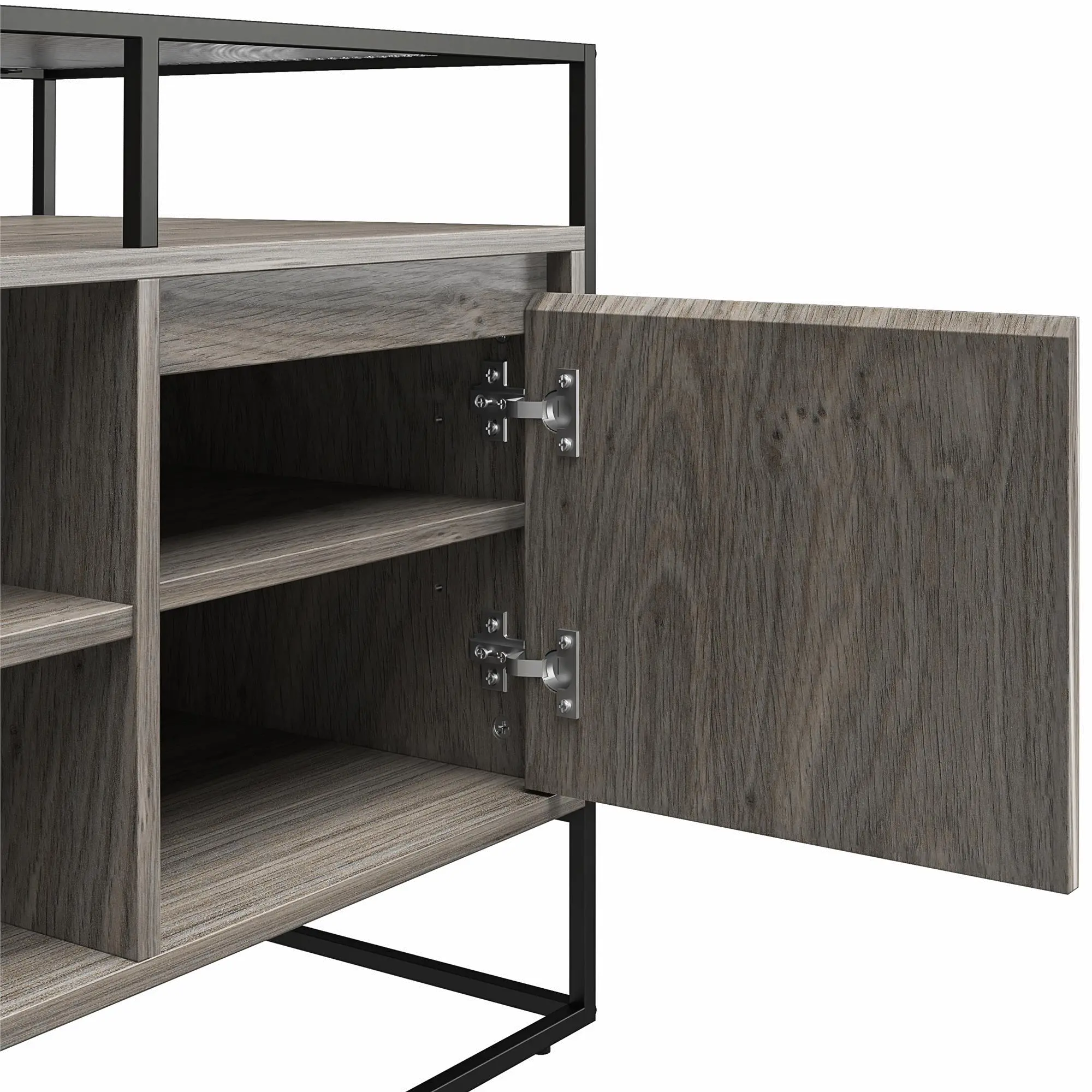 Camley Gray Oak 54  TV Stand-6