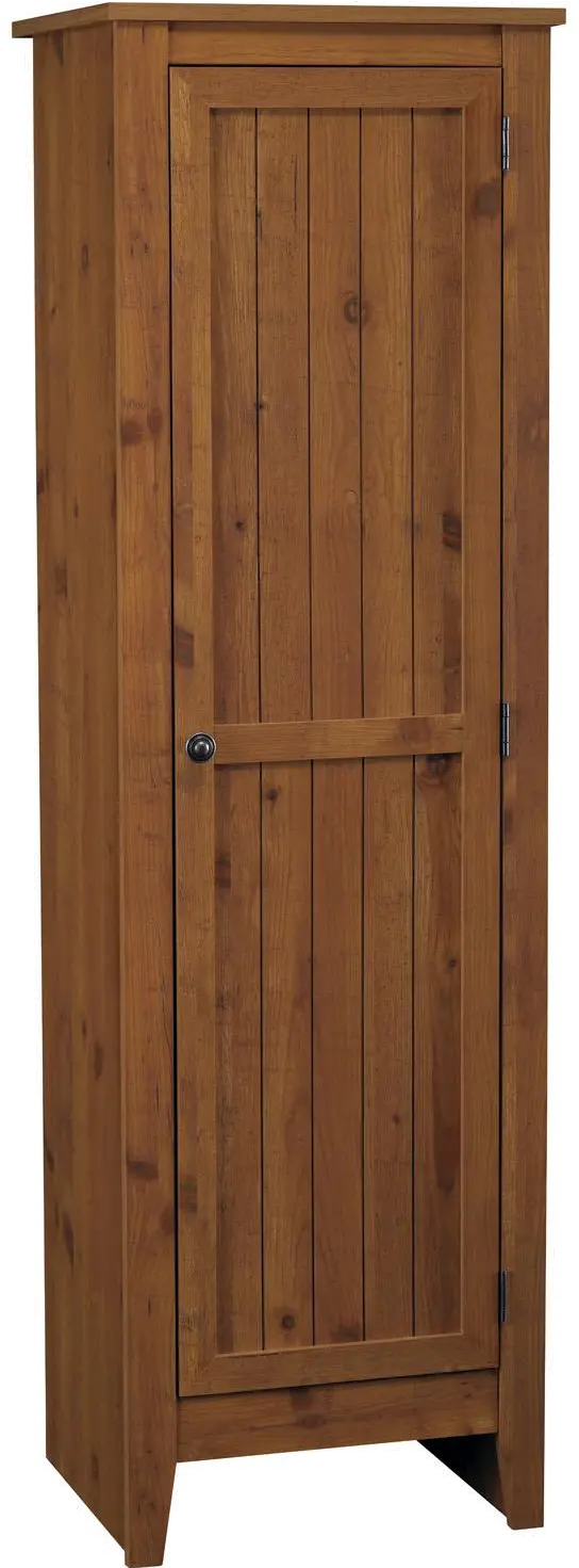 Milford Pine Single Door Storage Pantry-1