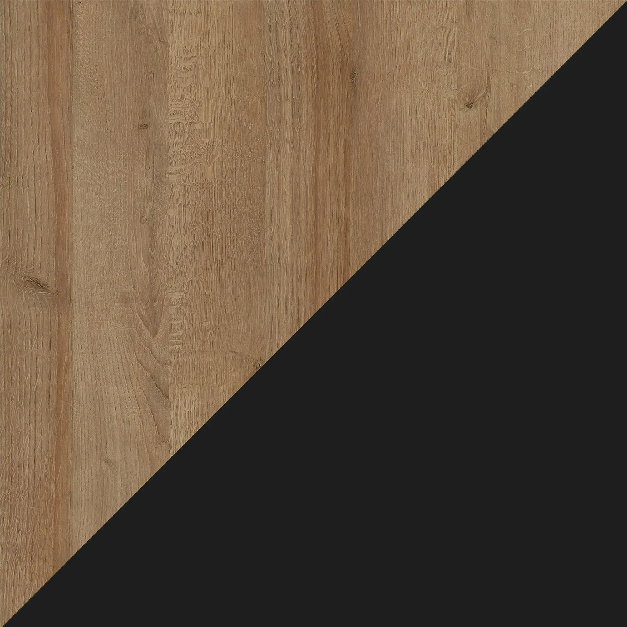 Mateo Black Fireplace with Natural Mantel-6