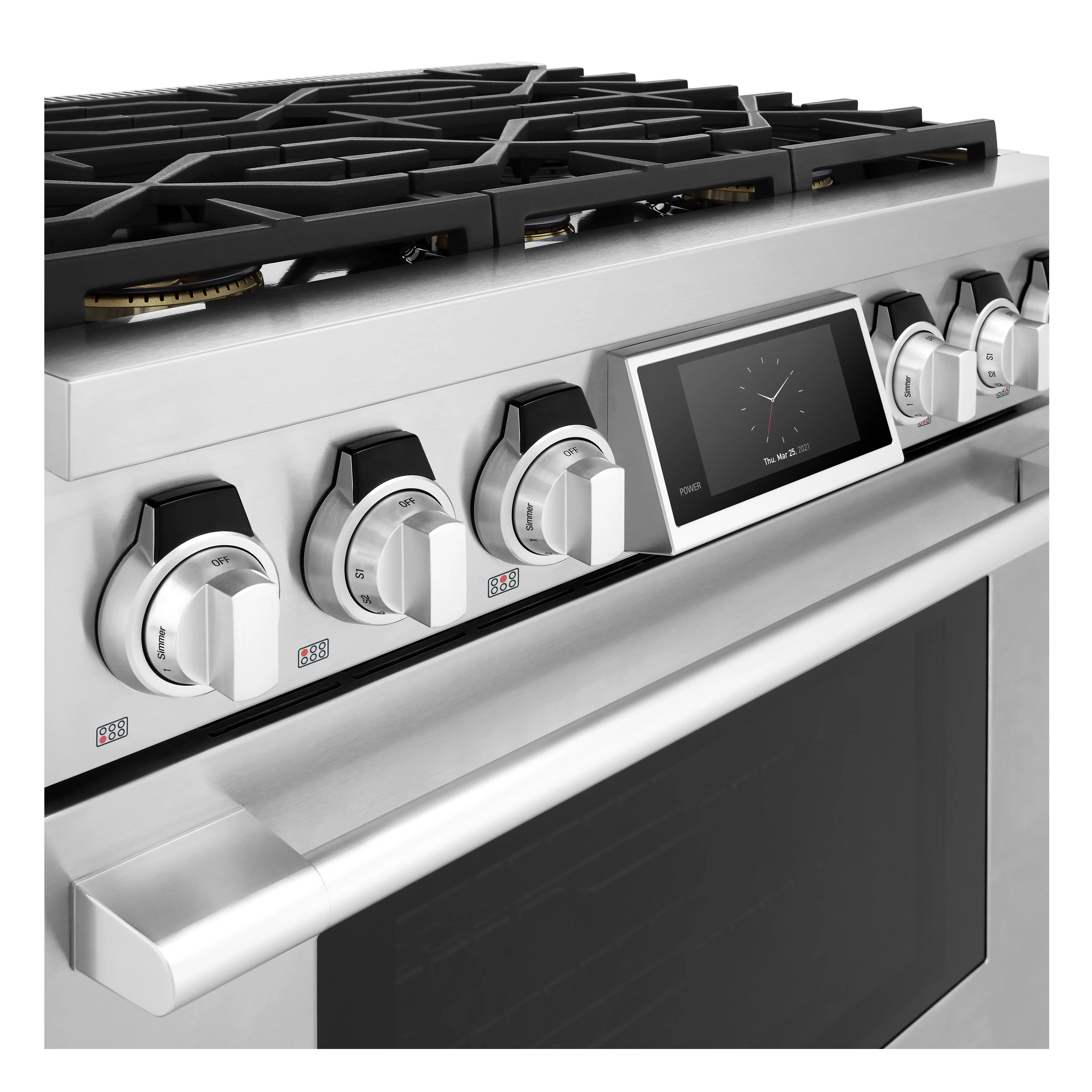 SKSGR360S Signature Kitchen 6.3 cu ft Gas Range - Stainless Steel 36 Inch-12