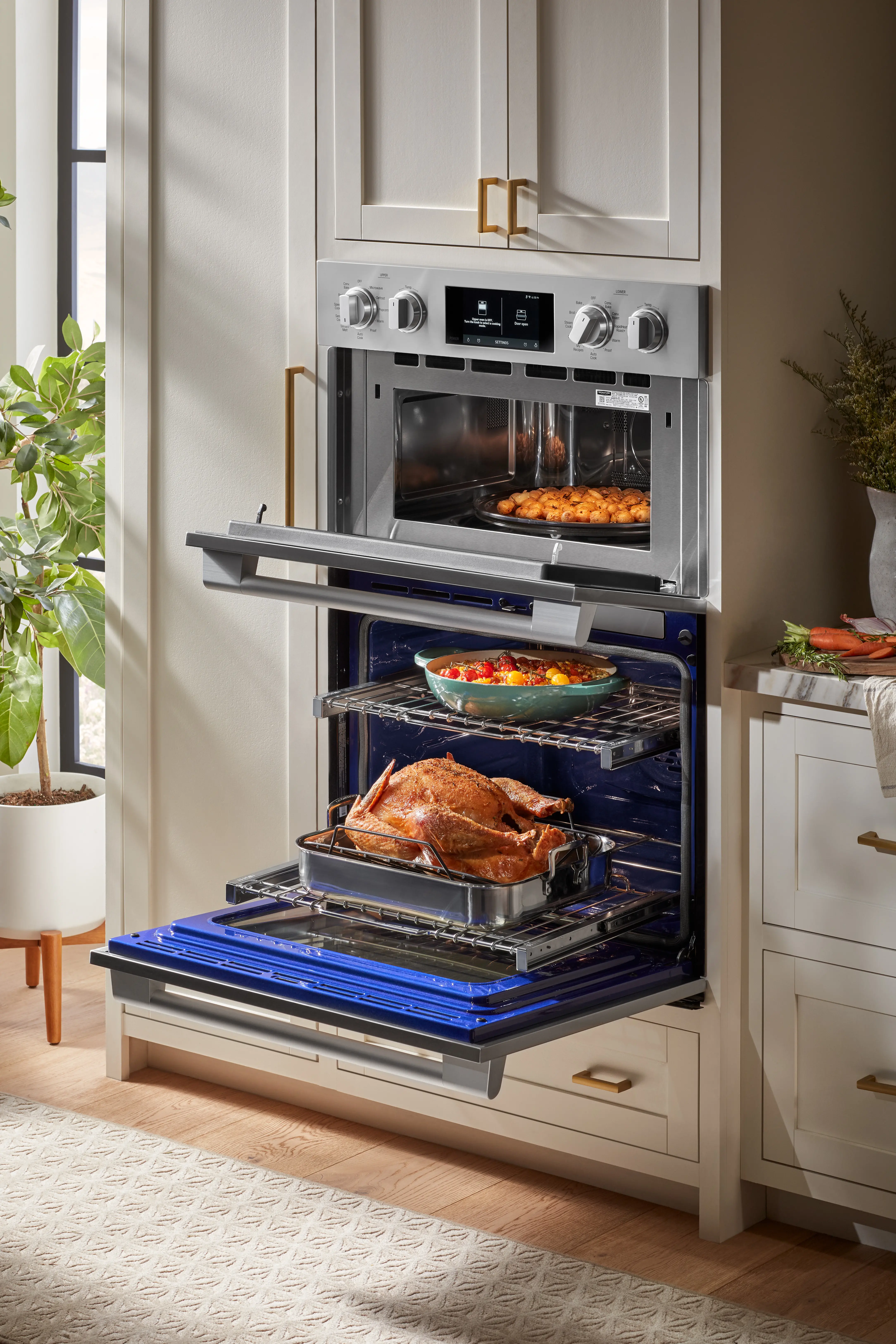 SKSCV3002S SKS 6.4 cu ft Combination Wall Oven - Stainless Steel 30 Inch-2