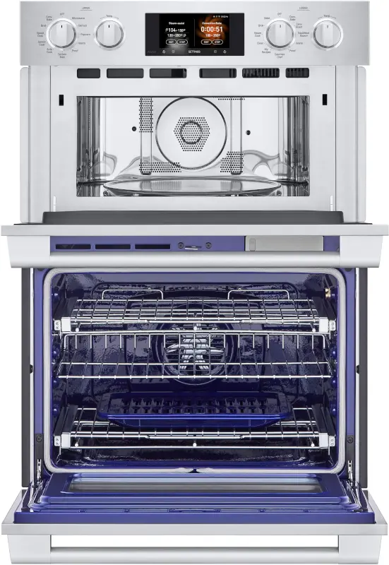 SKSCV3002S SKS 6.4 cu ft Combination Wall Oven - Stainless Steel 30 Inch-3