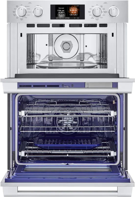 SKSCV3002S Signature Kitchen Suites 6.4 cu ft Combination Wall Oven - Stainless Steel 30 Inch-1