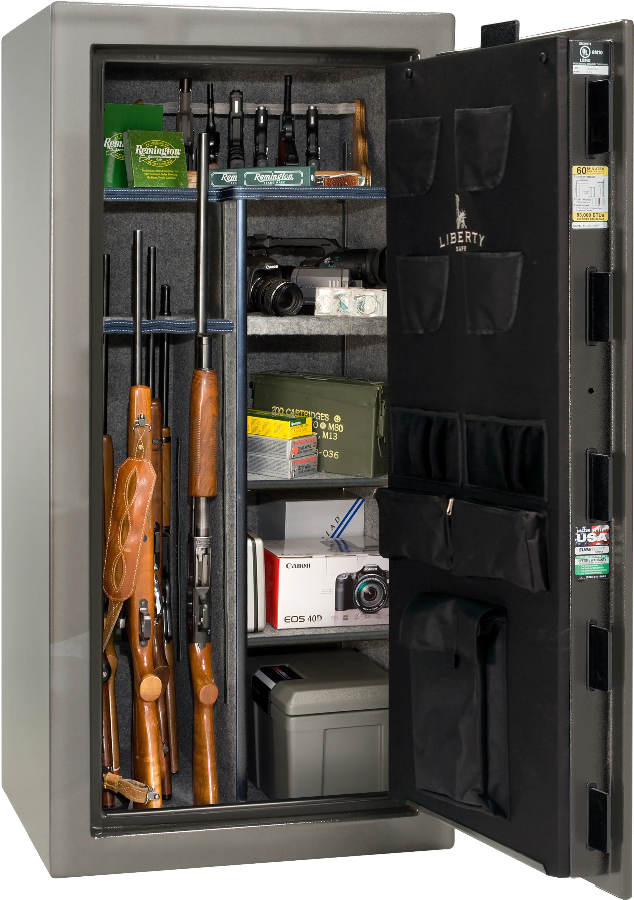 Liberty Gray Patriot 30 Gun Safe-2