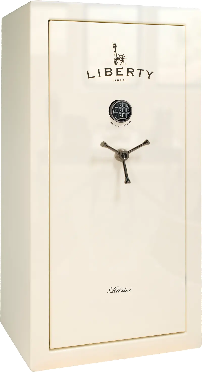 Liberty White Patriot 30 Gun Safe