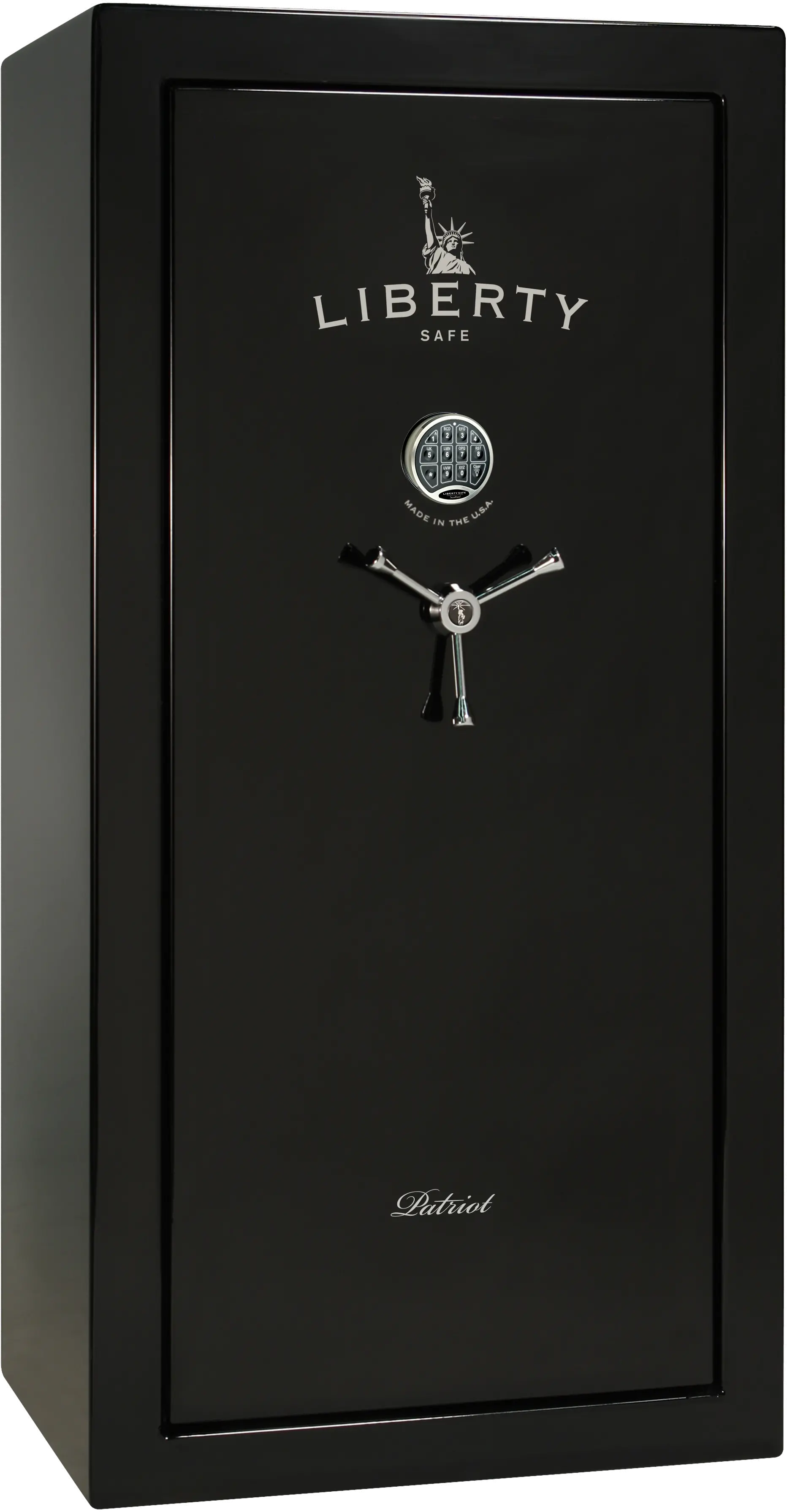 Liberty Black Gloss Patriot 30 Gun Safe-1