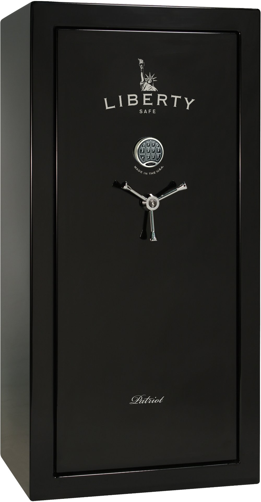 Liberty Black Gloss Patriot 30 Gun Safe