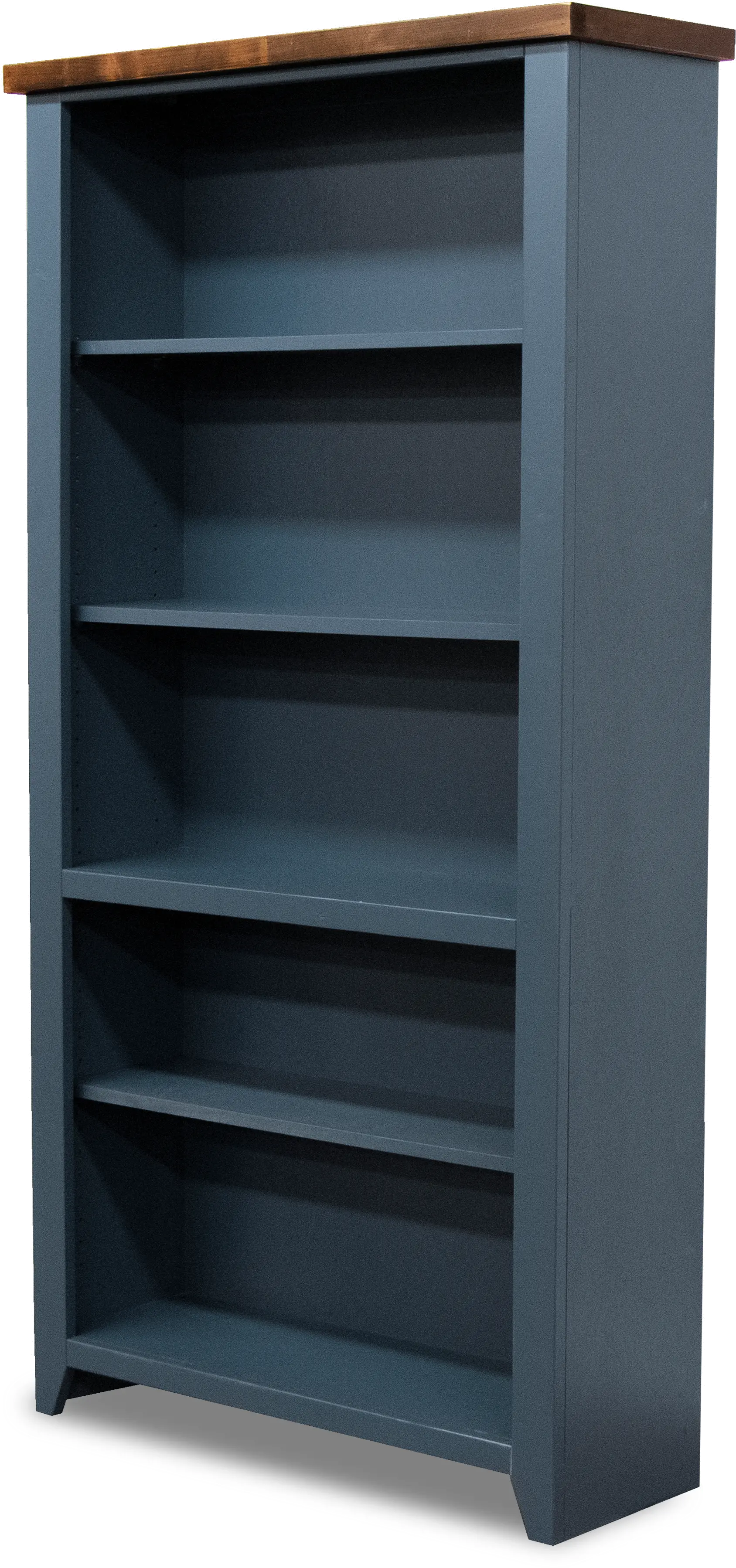 Nantucket Blue Bookcase-1