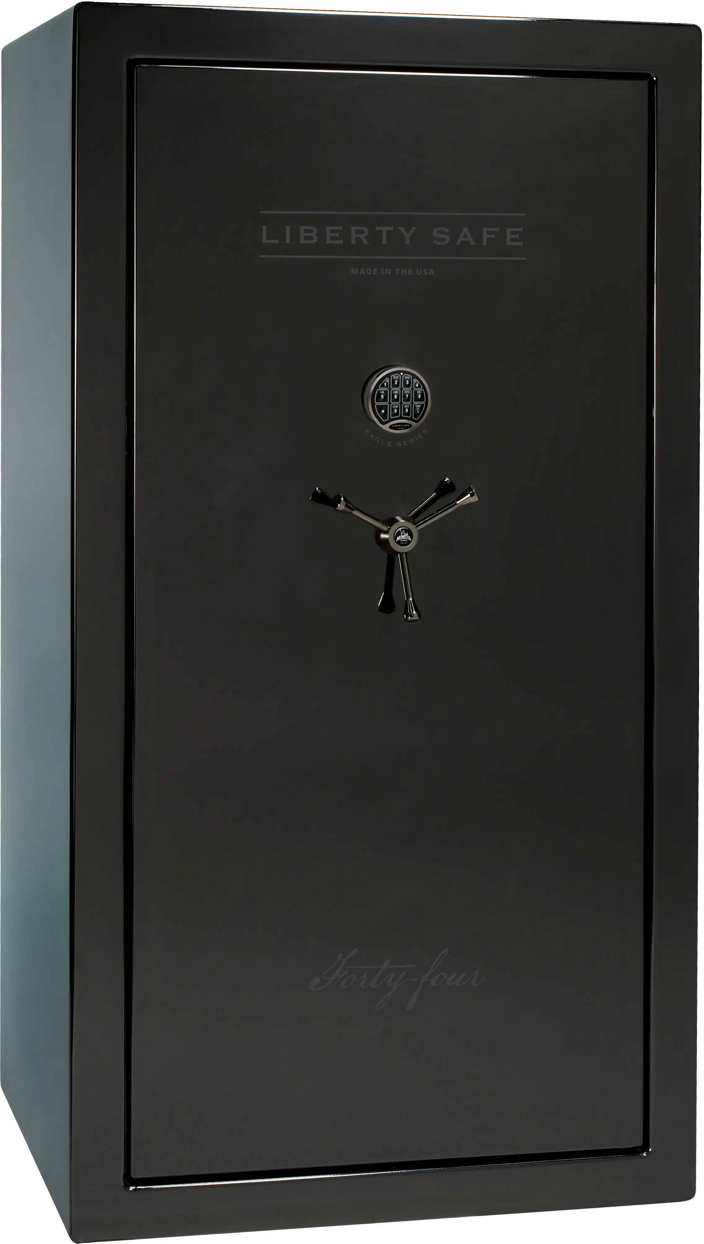 Liberty Black Gloss Eagle 44 Gun Safe-1