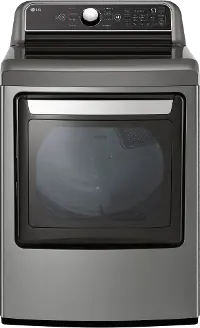 DLG7401VE LG 7.4 cu ft Gas Dryer - Graphite Steel
