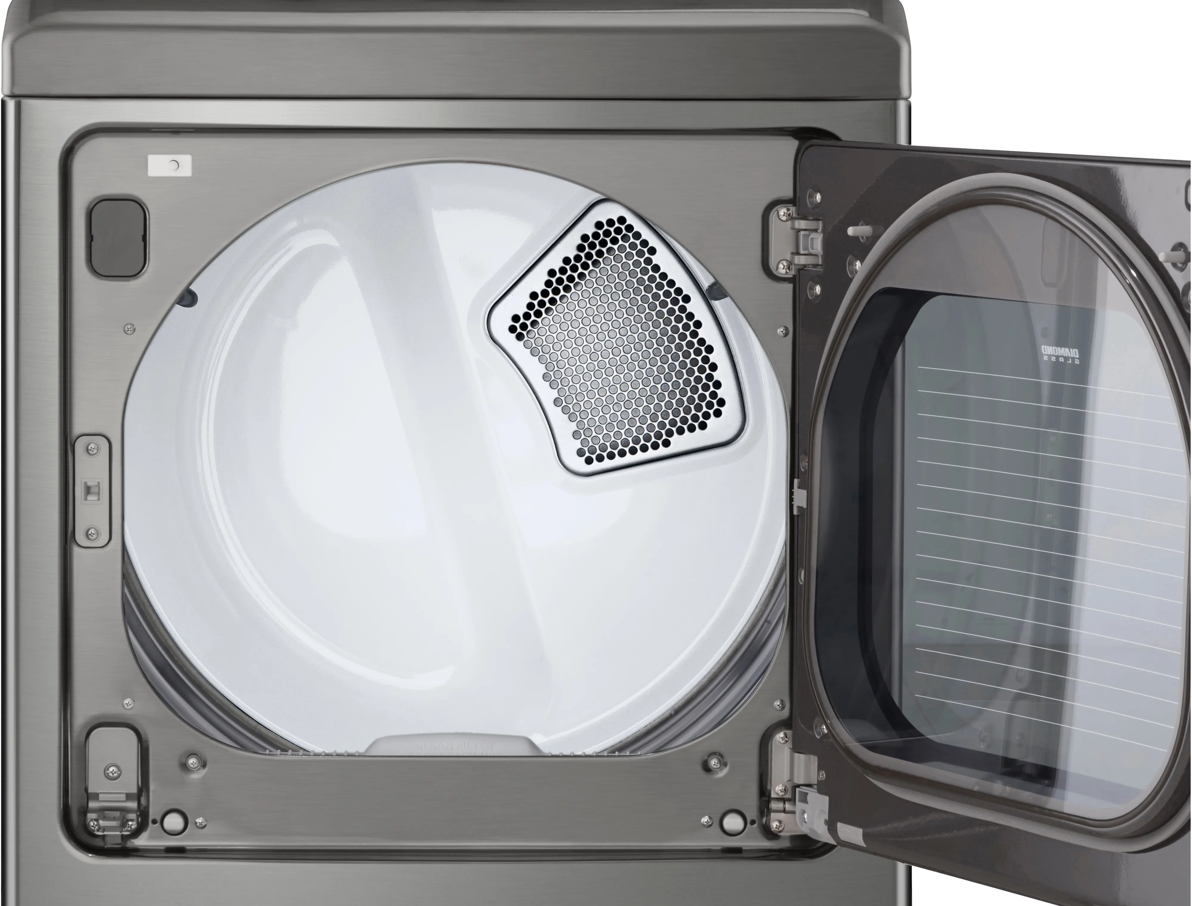 DLG7401VE LG 7.4 cu ft Gas Dryer - Graphite Steel-2