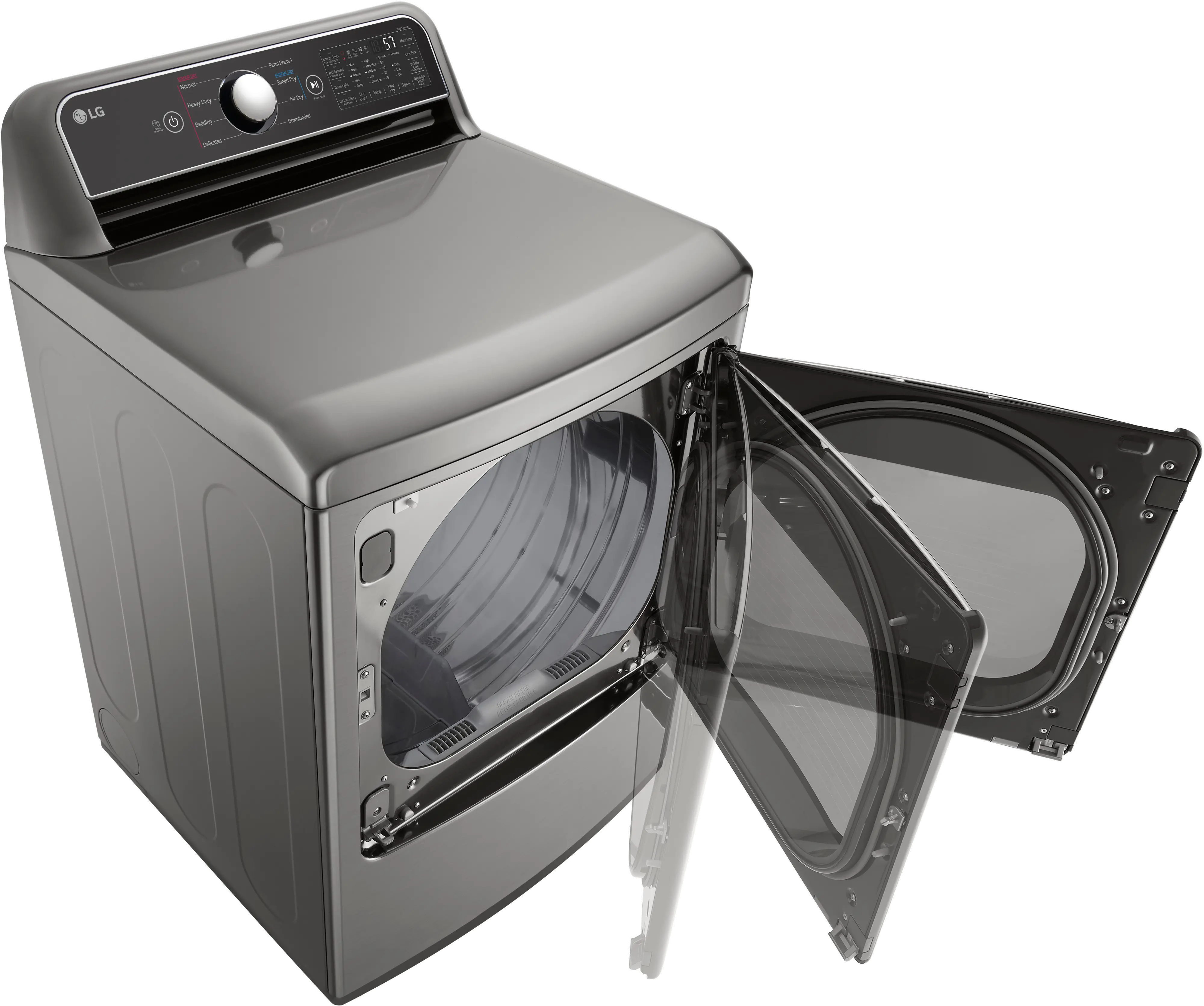 DLG7401VE LG 7.4 cu ft Gas Dryer - Graphite Steel-5