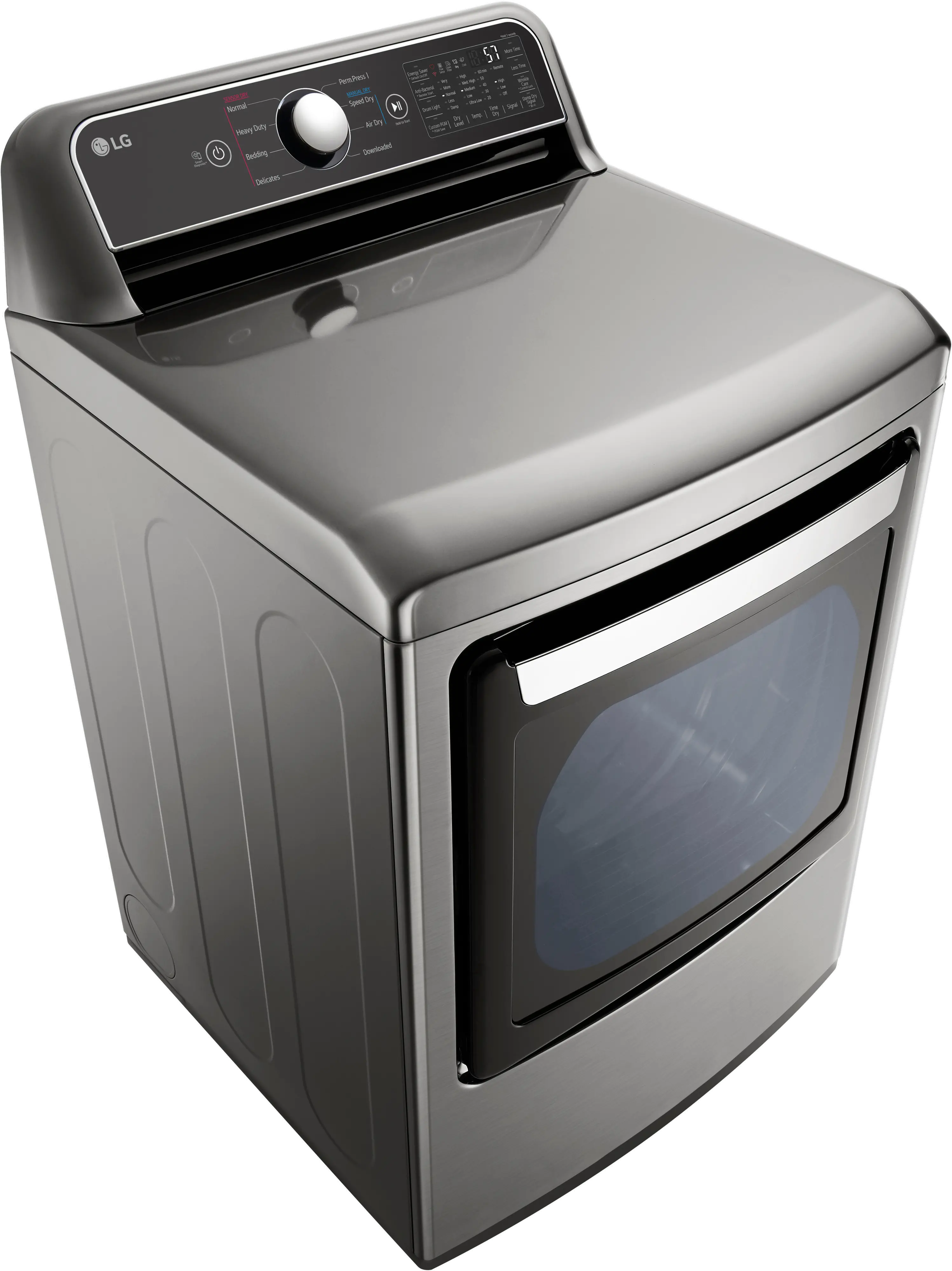 DLG7401VE LG 7.4 cu ft Gas Dryer - Graphite Steel-6