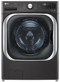 WM8900HBA LG 5.2 cu ft Front Load Washer - Black Steel