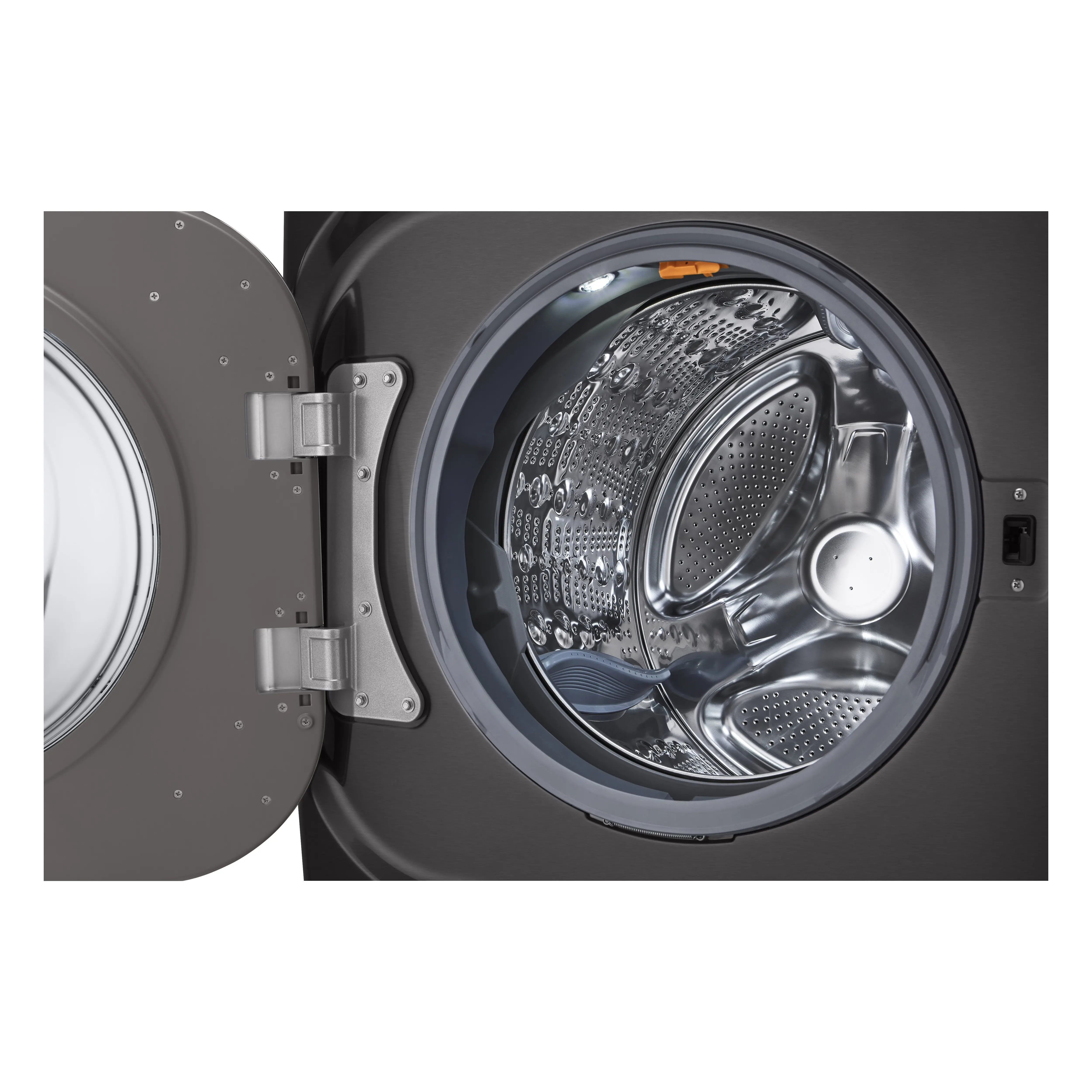 WM8900HBA LG 5.2 cu ft Front Load Washer - Black Steel-5