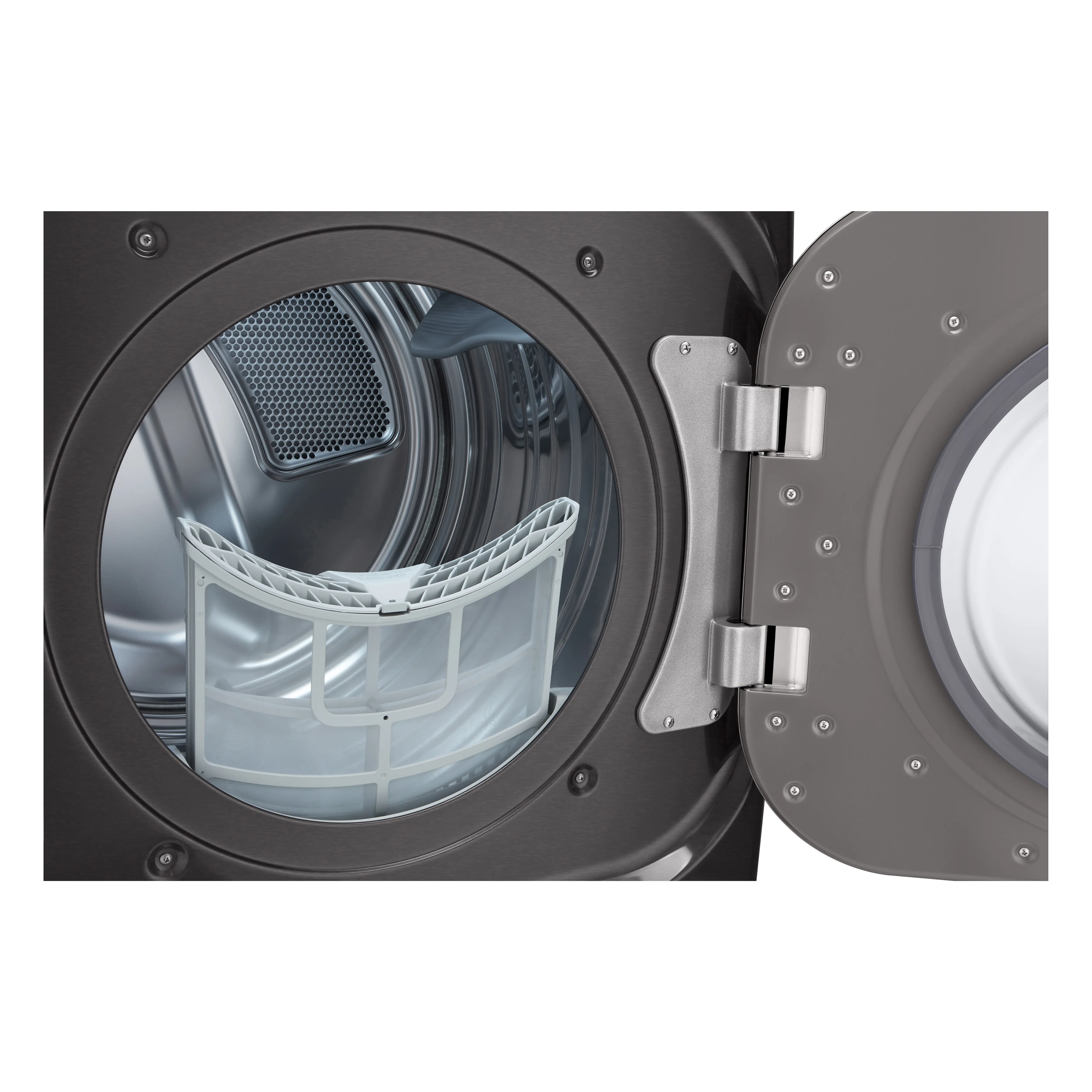 DLGX8901B LG 9 cu ft Gas Dryer - Black Steel 8900B-7