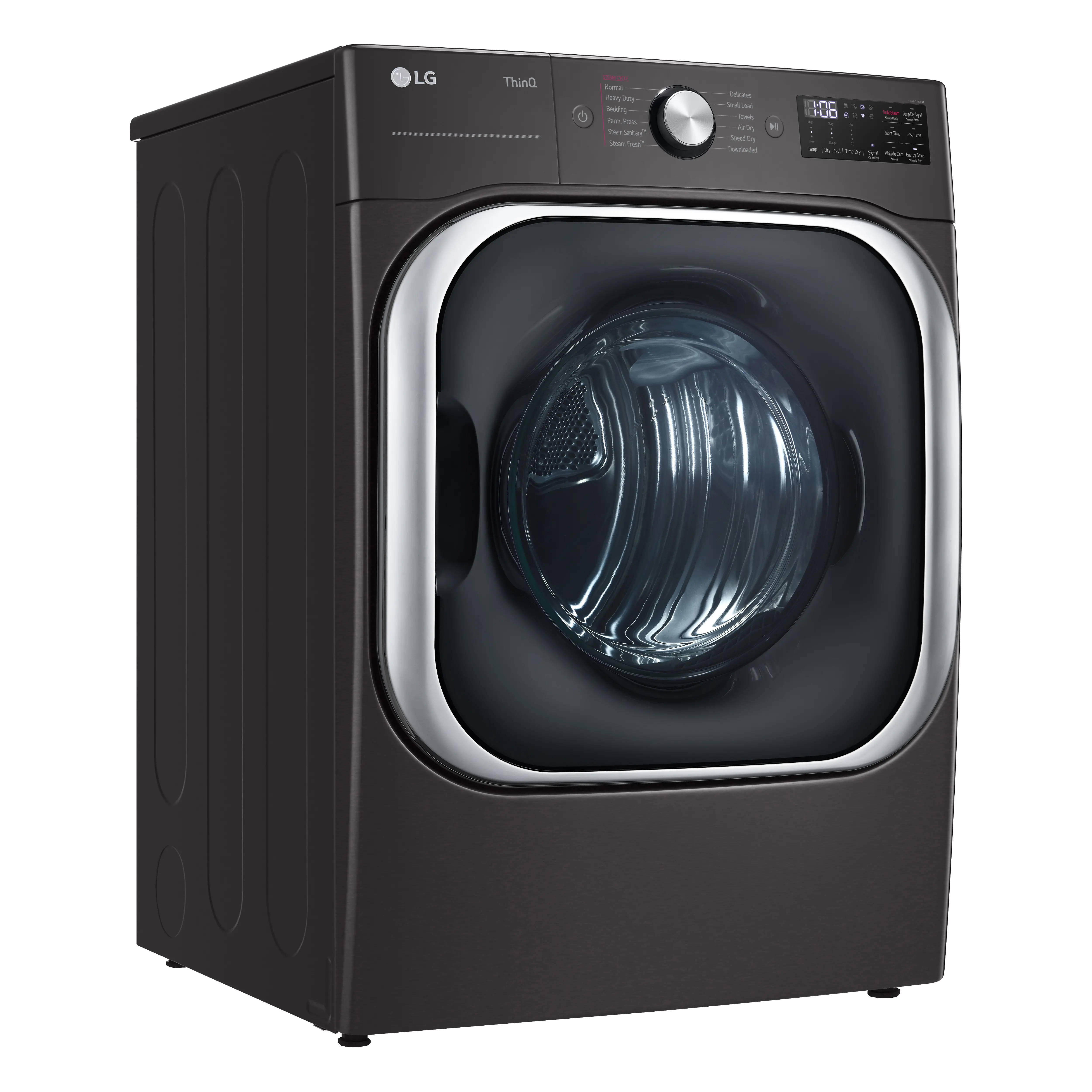 DLGX8901B LG 9 cu ft Gas Dryer - Black Steel 8900B-8
